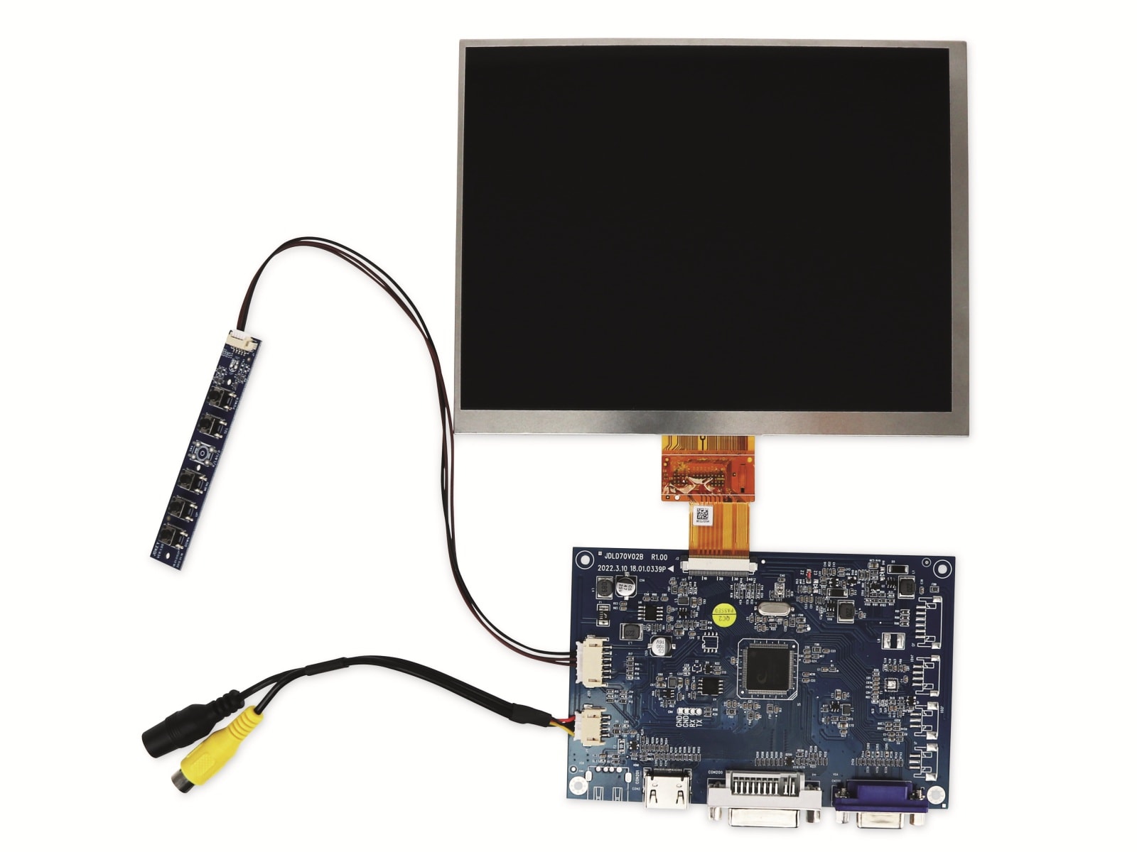 20,3 cm (8") Display-Set LS-8, HDMI/DVI/VGA/CVBS 20,3 cm (8") Display-Set LS-8, HDMI/DVI/VGA/CVBS