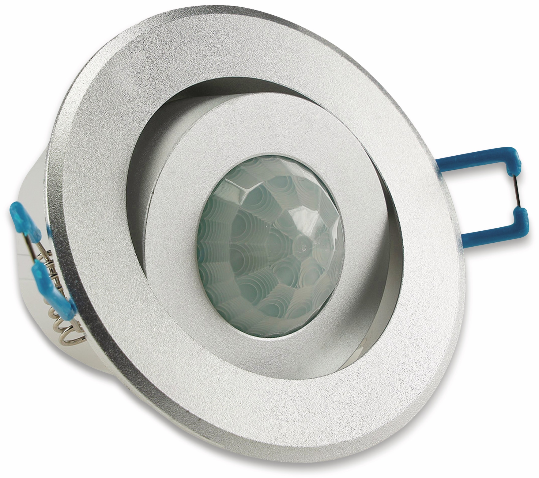 CHILITEC Decken Einbau Bewegungsmelder 360° Alu, schwenkbar CHILITEC Decken Einbau Bewegungsmelder 360° Alu, schwenkbar