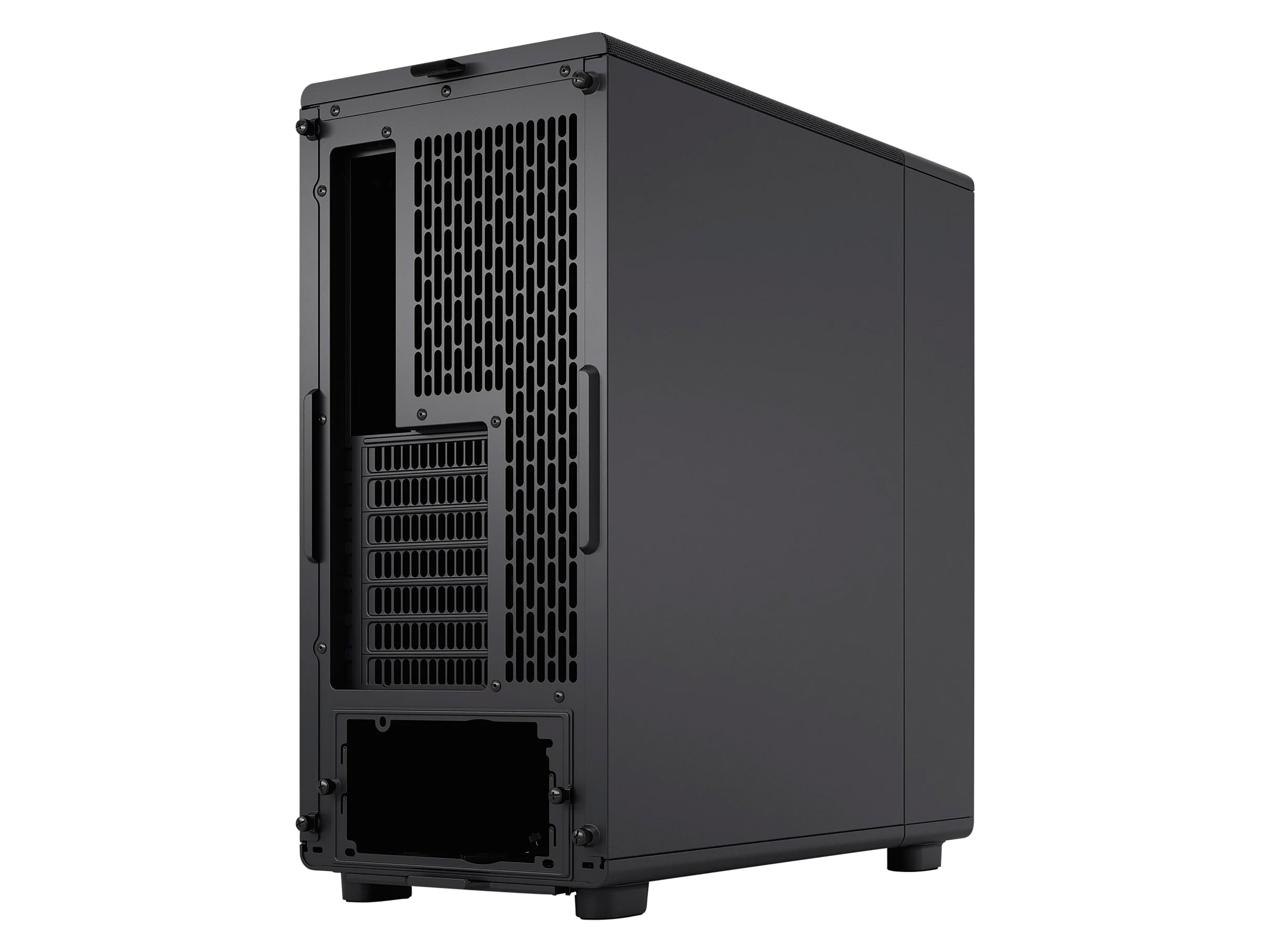 FRACTAL Midi Tower Design Epoch Black Solid