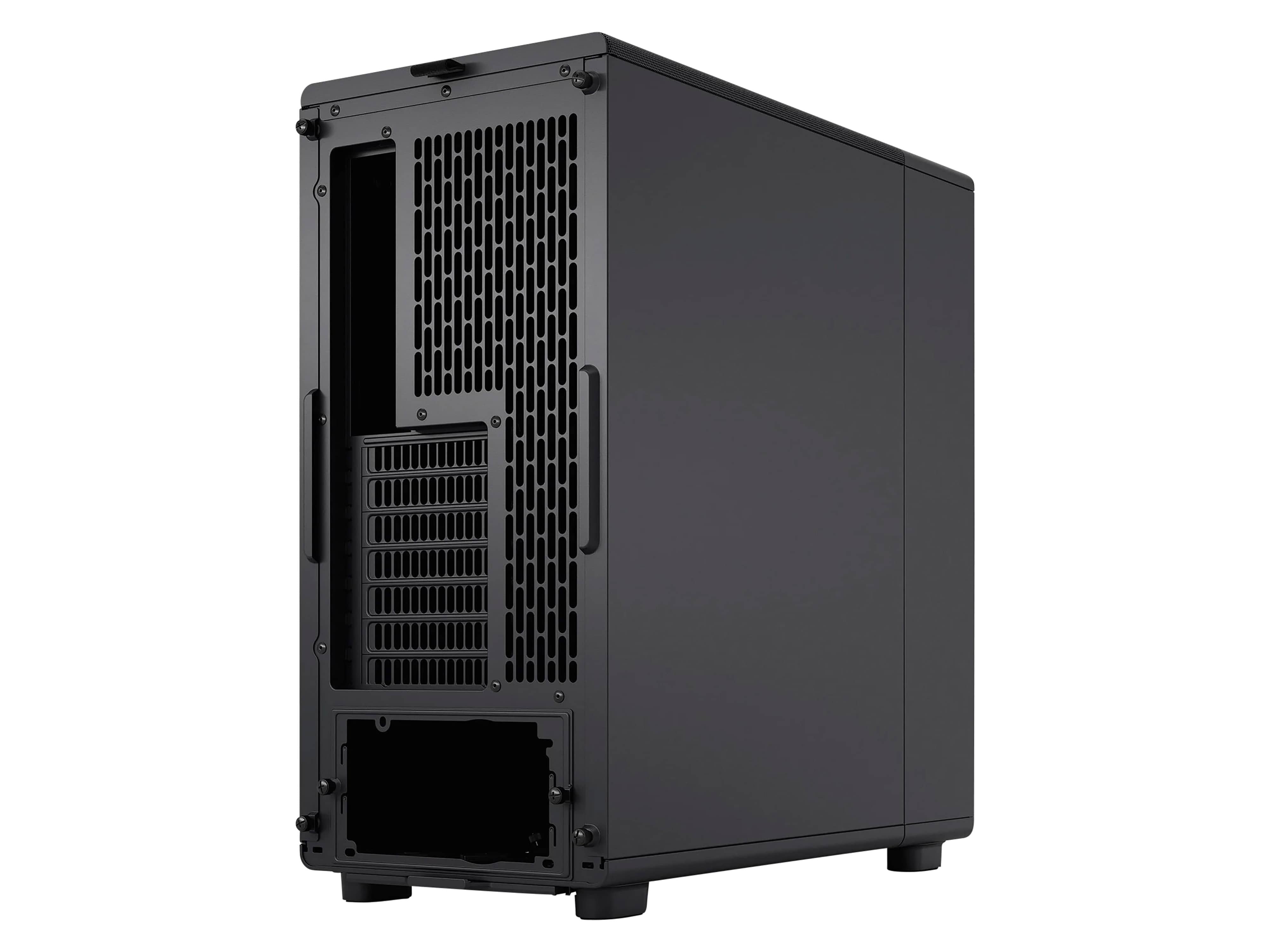 FRACTAL Midi Tower Design Epoch Black Solid
