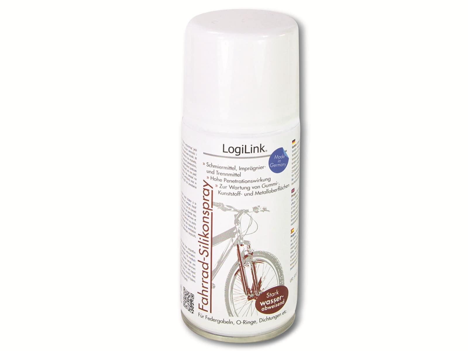 LOGILINK Silikonspray für Fahrräder, 150 ml