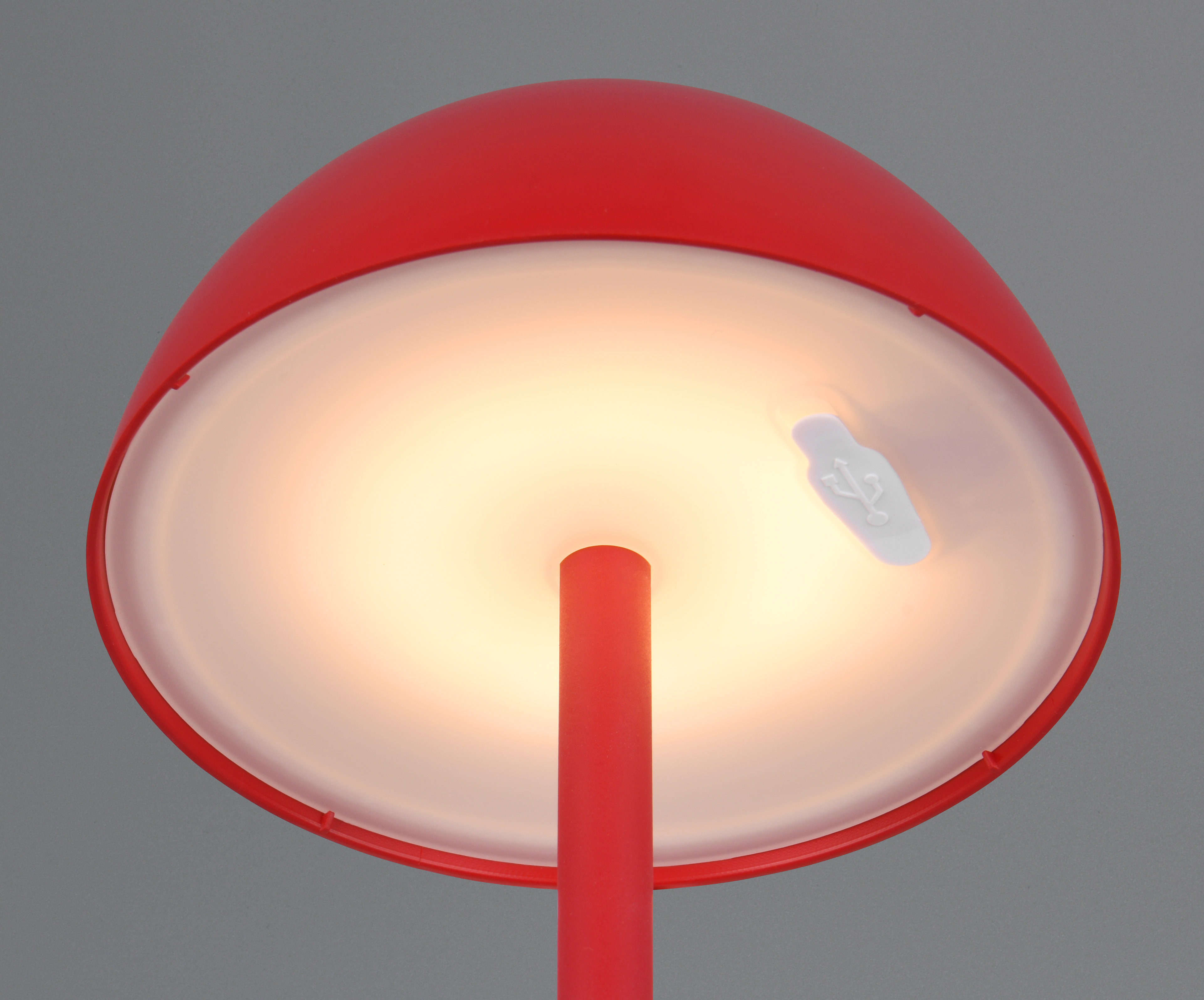 REALITY LED-Akku-Tischleuchte Ricardo R54106110 rot, IP54, 1,7 W, 240 lm, 3000 K REALITY LED-Akku-Tischleuchte Ricardo R54106110 rot, IP54, 1,7 W, 240 lm, 3000 K