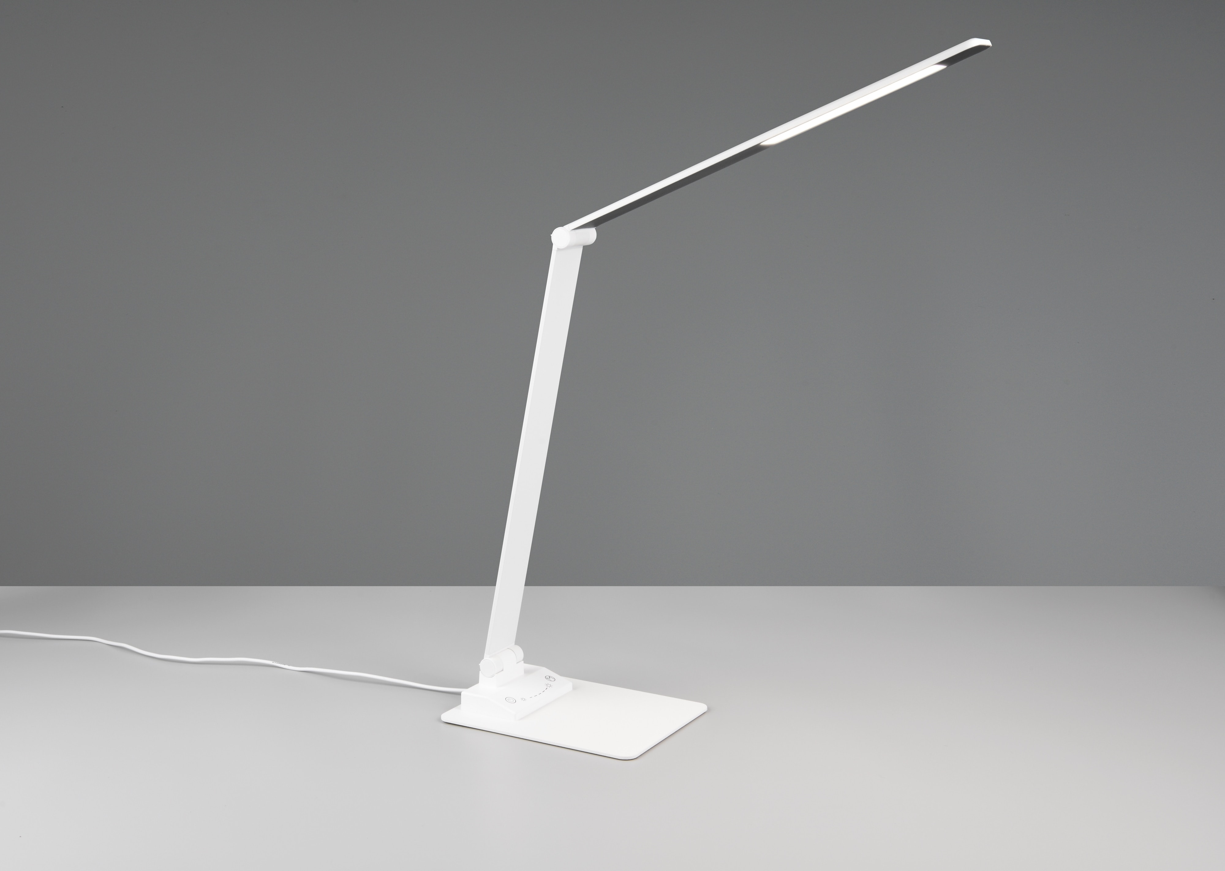 TRIO LED-Tischleuchte Travis 545310131 weiß, 6,5 W, 650 lm, CCT