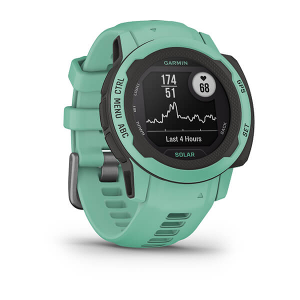 GARMIN Smartwatch Instinct 2S Solar Pastellgrün