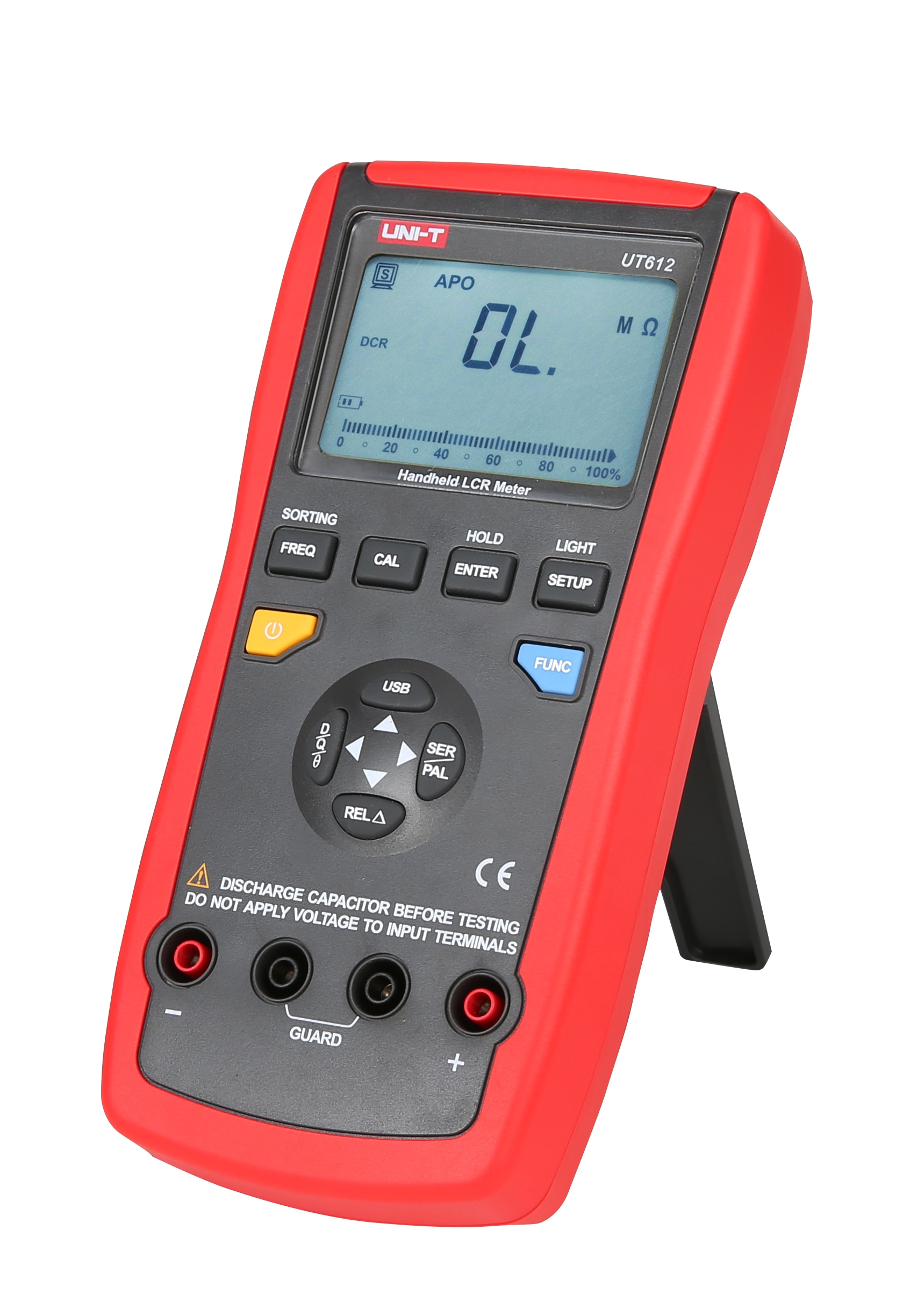 UNI-T Digitales LCR-Messgerät UT612, USB, 100 kHz