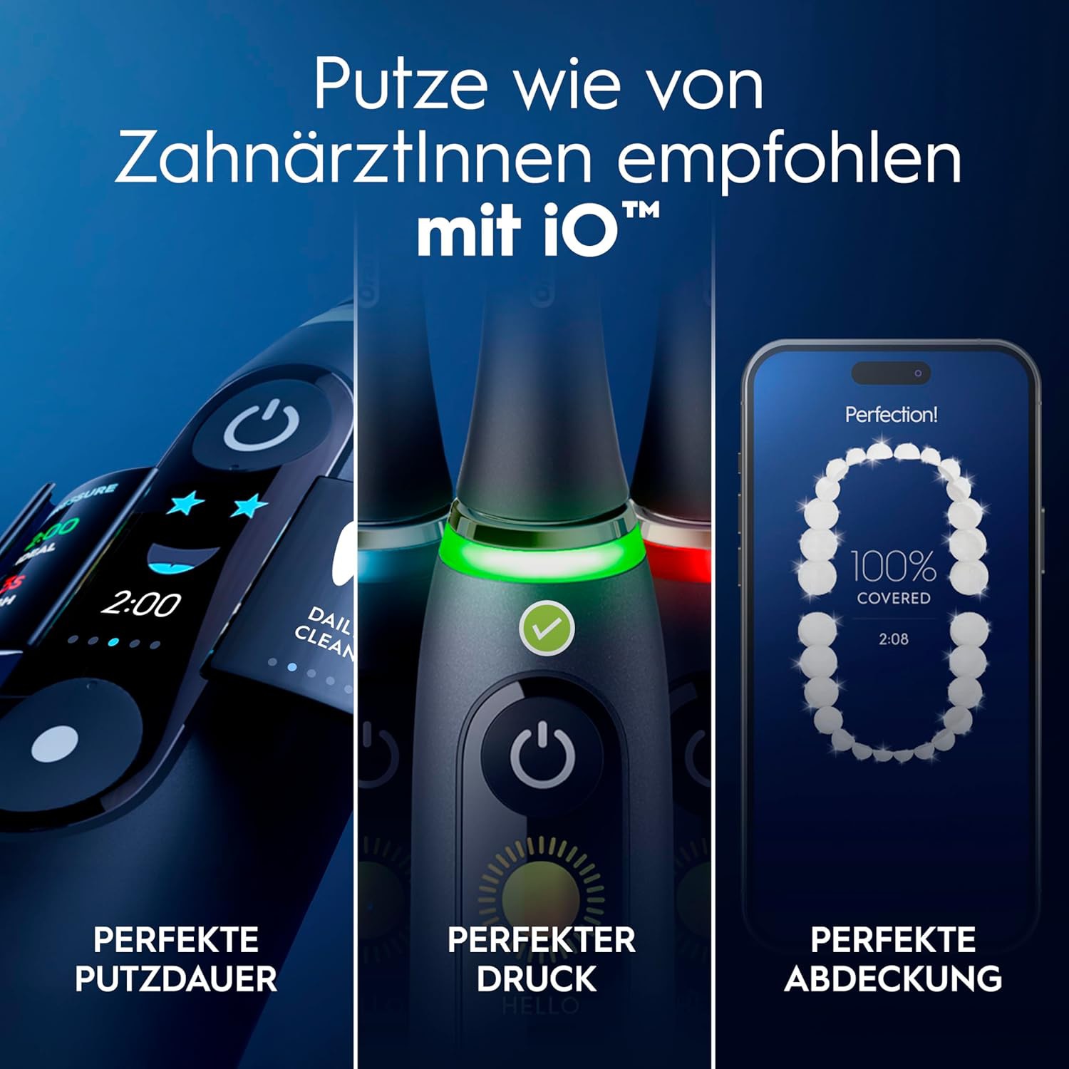 ORAL-B Elektrische Zahnbürste iO, Series 6 Plus Edition, Black Lava ORAL-B Elektrische Zahnbürste iO, Series 6 Plus Edition, Black Lava