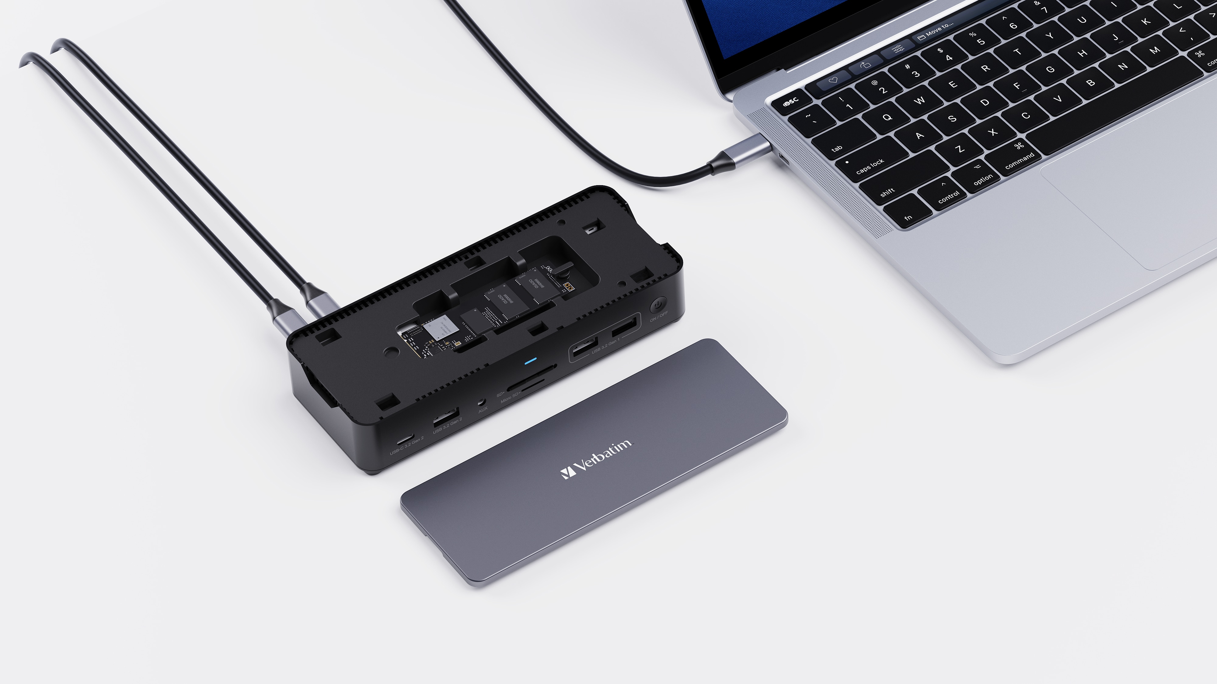 VERBATIM USB-C Pro Dockingstation CDS-15S