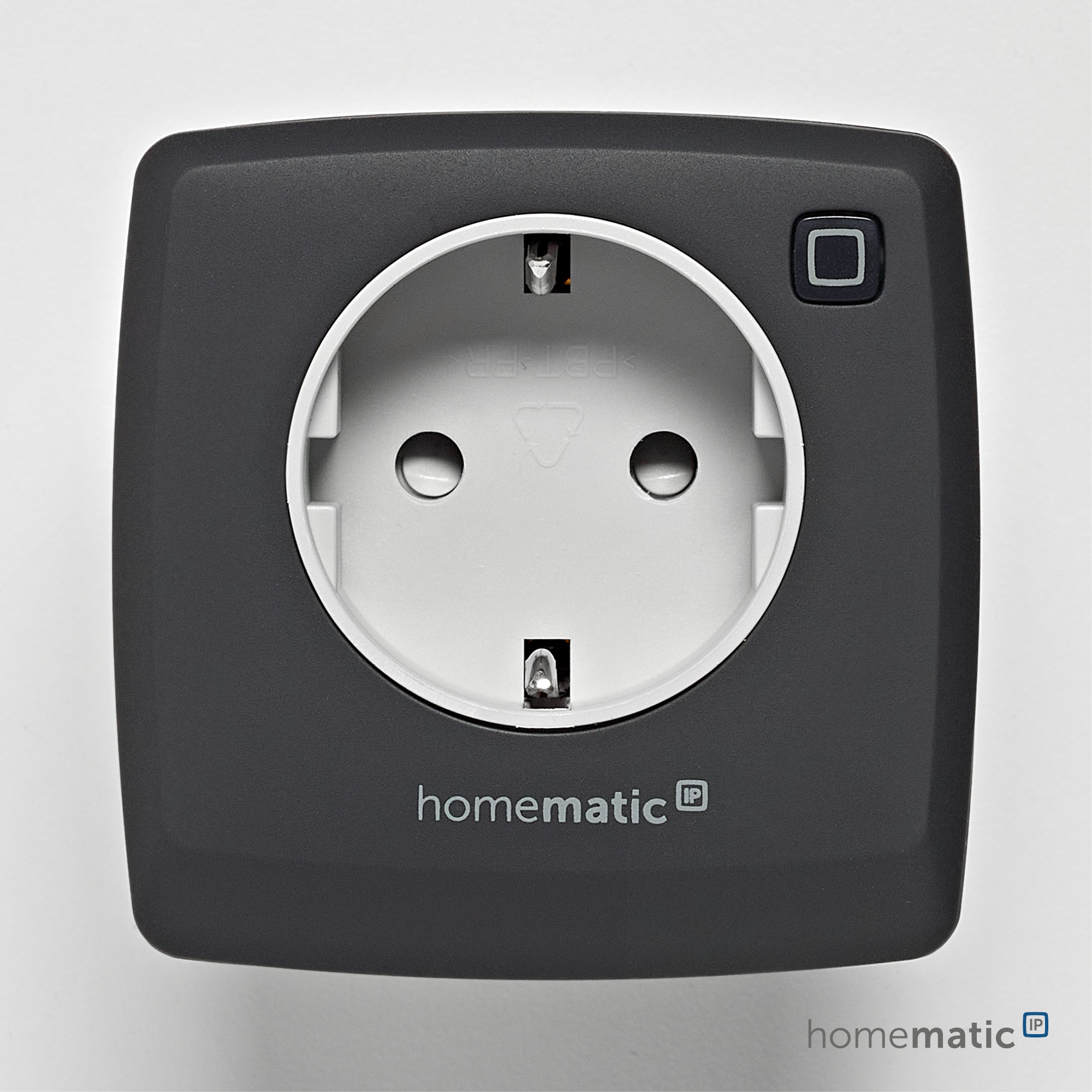 HOMEMATIC IP 161621A0, Dimmer-Steckdose, Phasenabschnitt, anthrazit