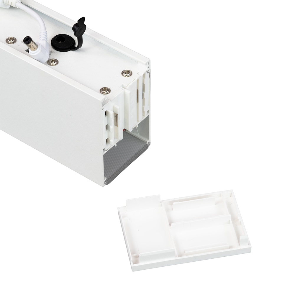 LUXULA LED-Büro-/Tresenleuchte, 30W, 3000/4000/6500K, EEK: E, 3600lm, IP20, weiß