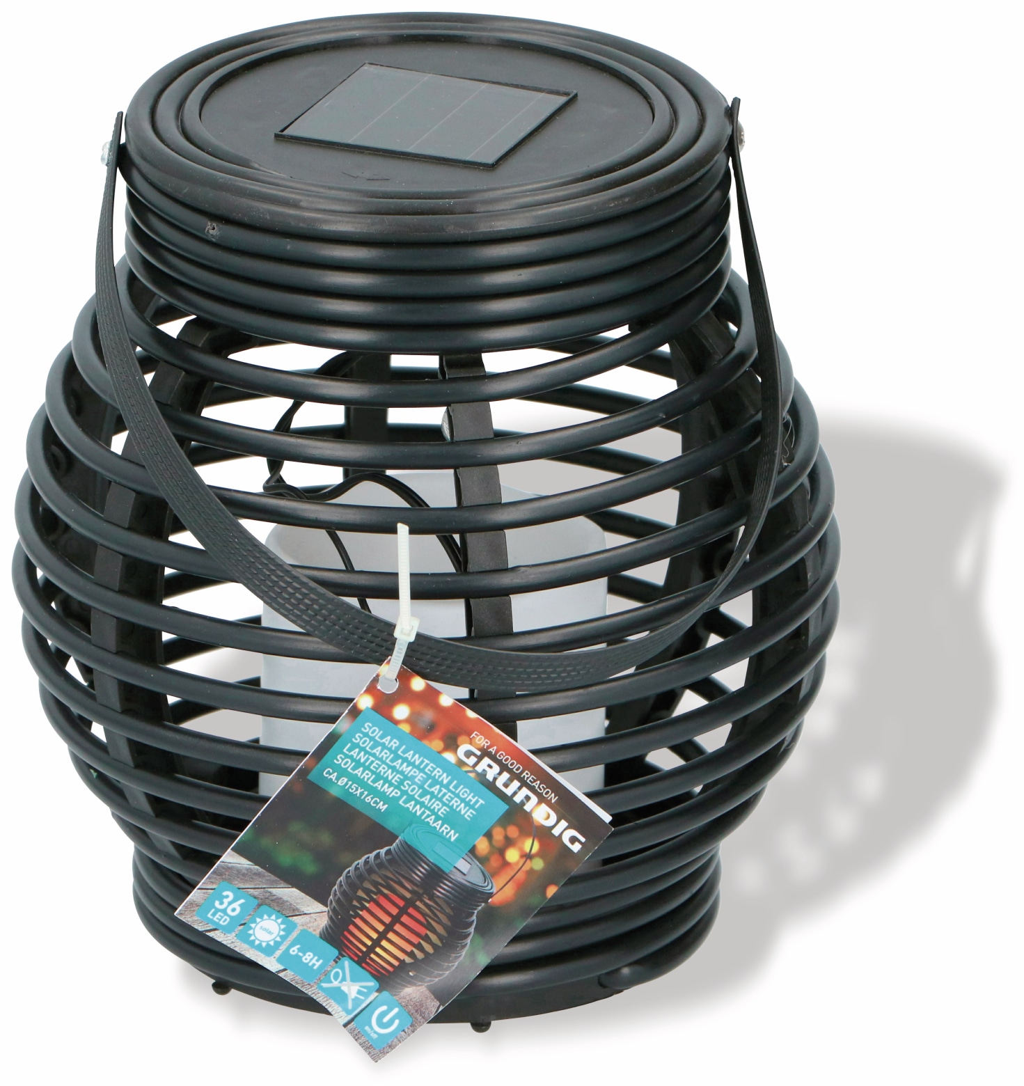 GRUNDIG Solar-Gartenleuchte 36 LEDs