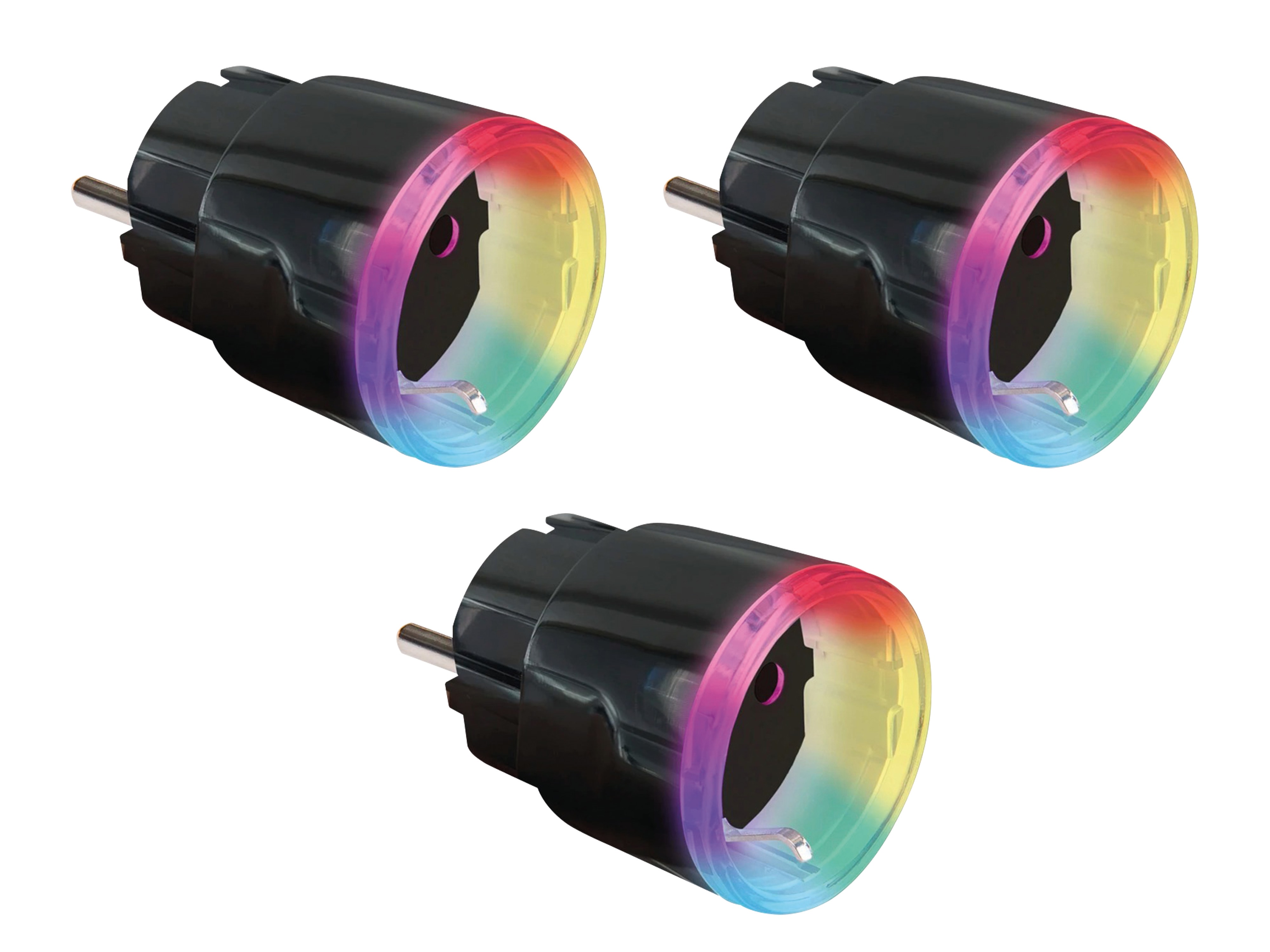 SHELLY WLAN-Steckdose Plus Plug S, 12 A, Messfunktion, schwarz, 3 Stück SHELLY WLAN-Steckdose Plus Plug S, 12 A, Messfunktion, schwarz, 3 Stück