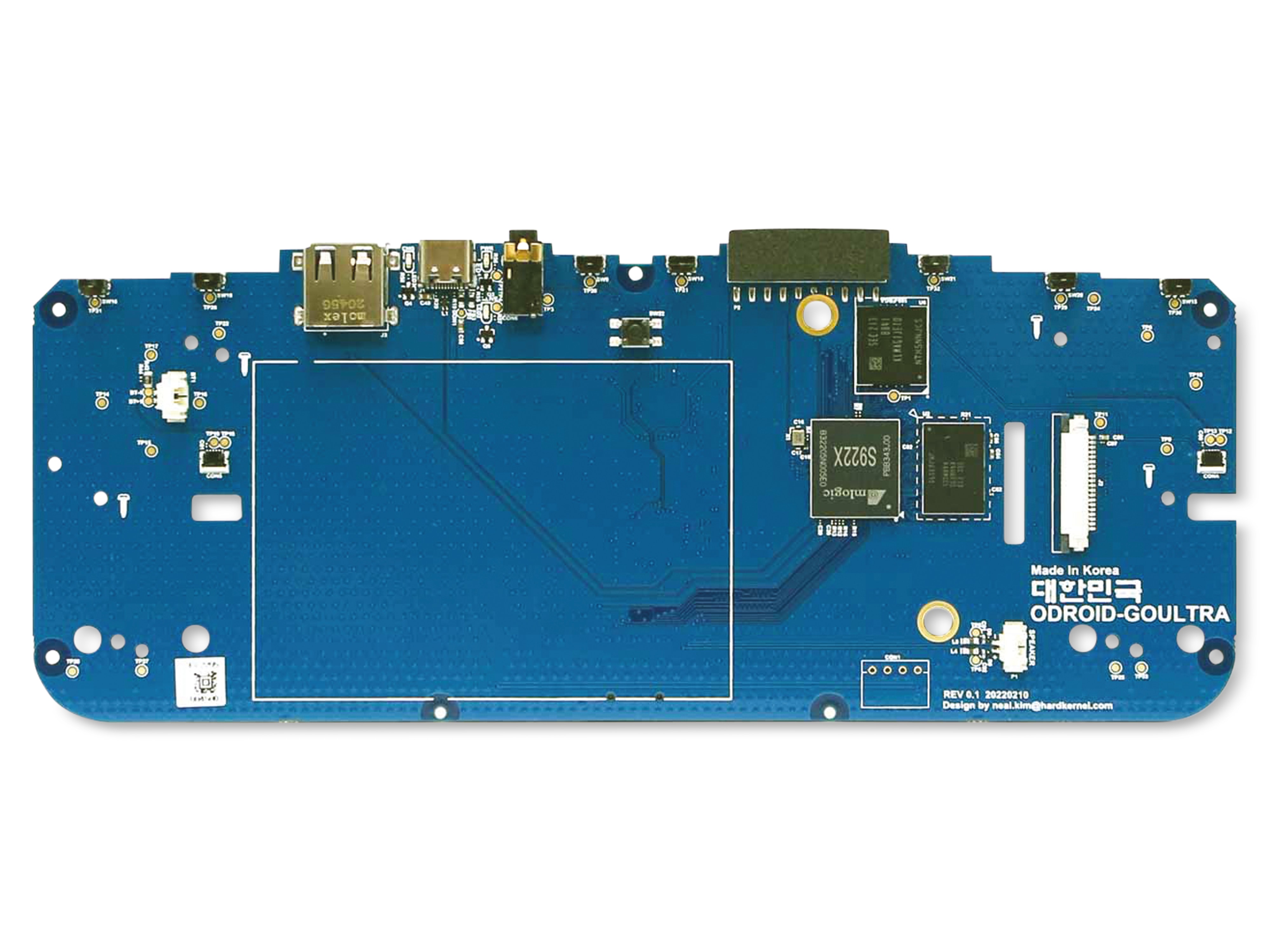 ODROID-GO ULTRA, transparent, Spielekonsole (fertig aufgebaut) ODROID-GO ULTRA, transparent, Spielekonsole (fertig aufgebaut)