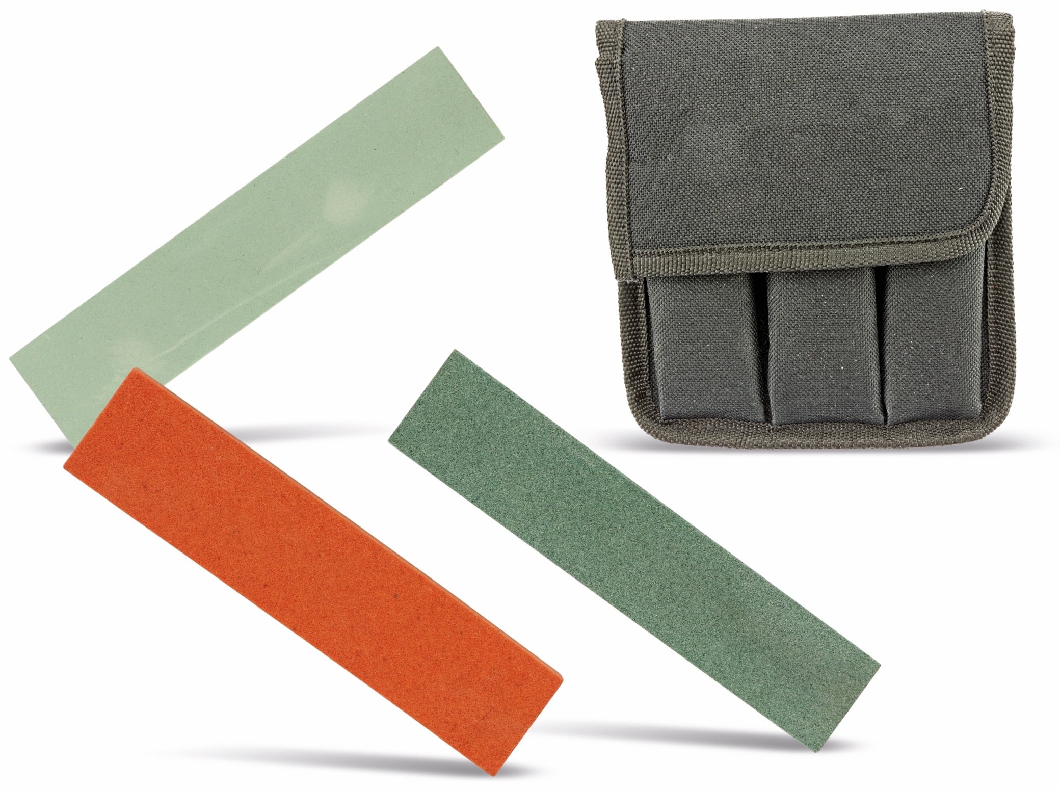Schleifsteinset, 3-teilig inkl. Tasche Schleifsteinset, 3-teilig inkl. Tasche
