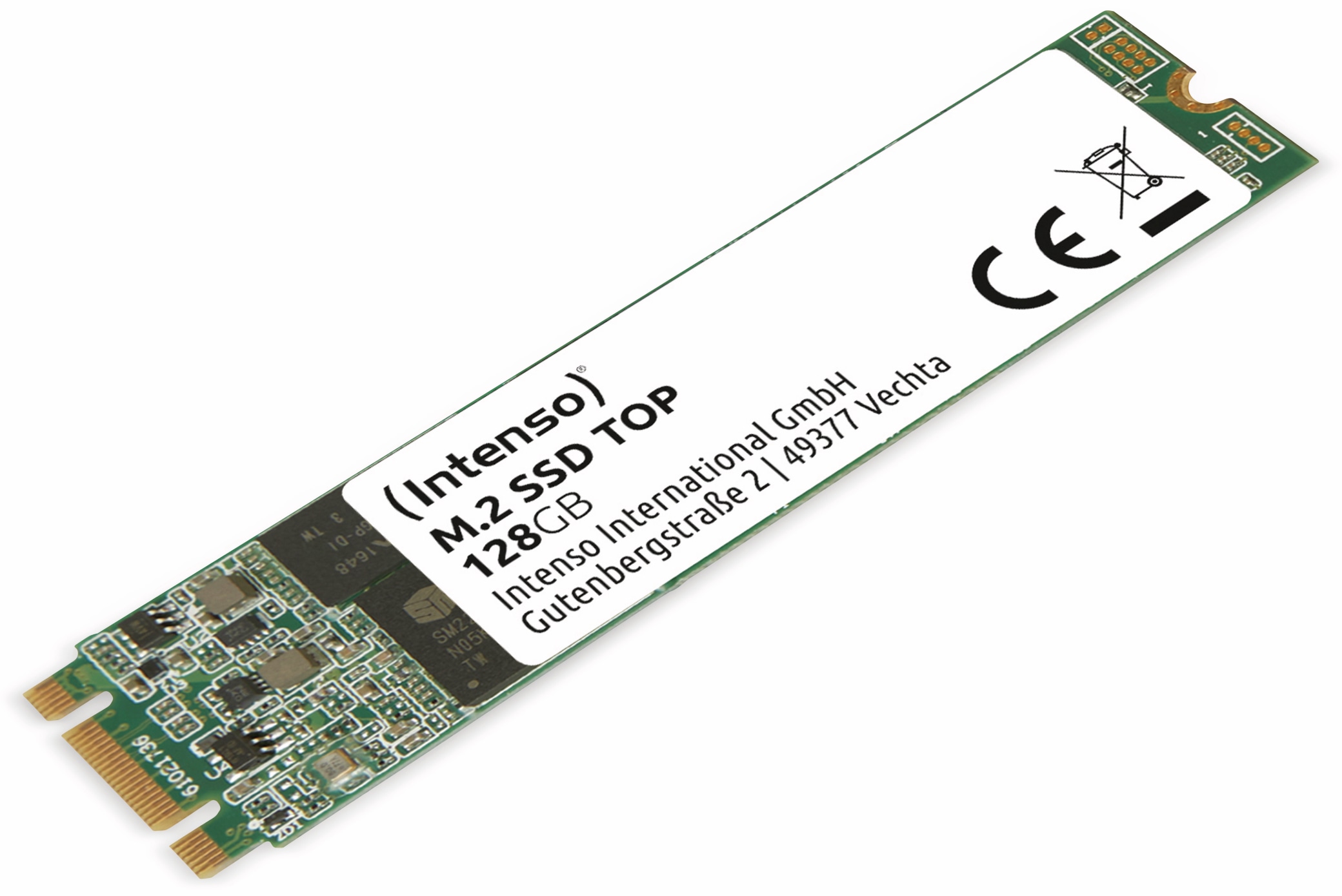 INTENSO M.2-SSD, 128 GB, MLC-FLASH INTENSO M.2-SSD, 128 GB, MLC-FLASH