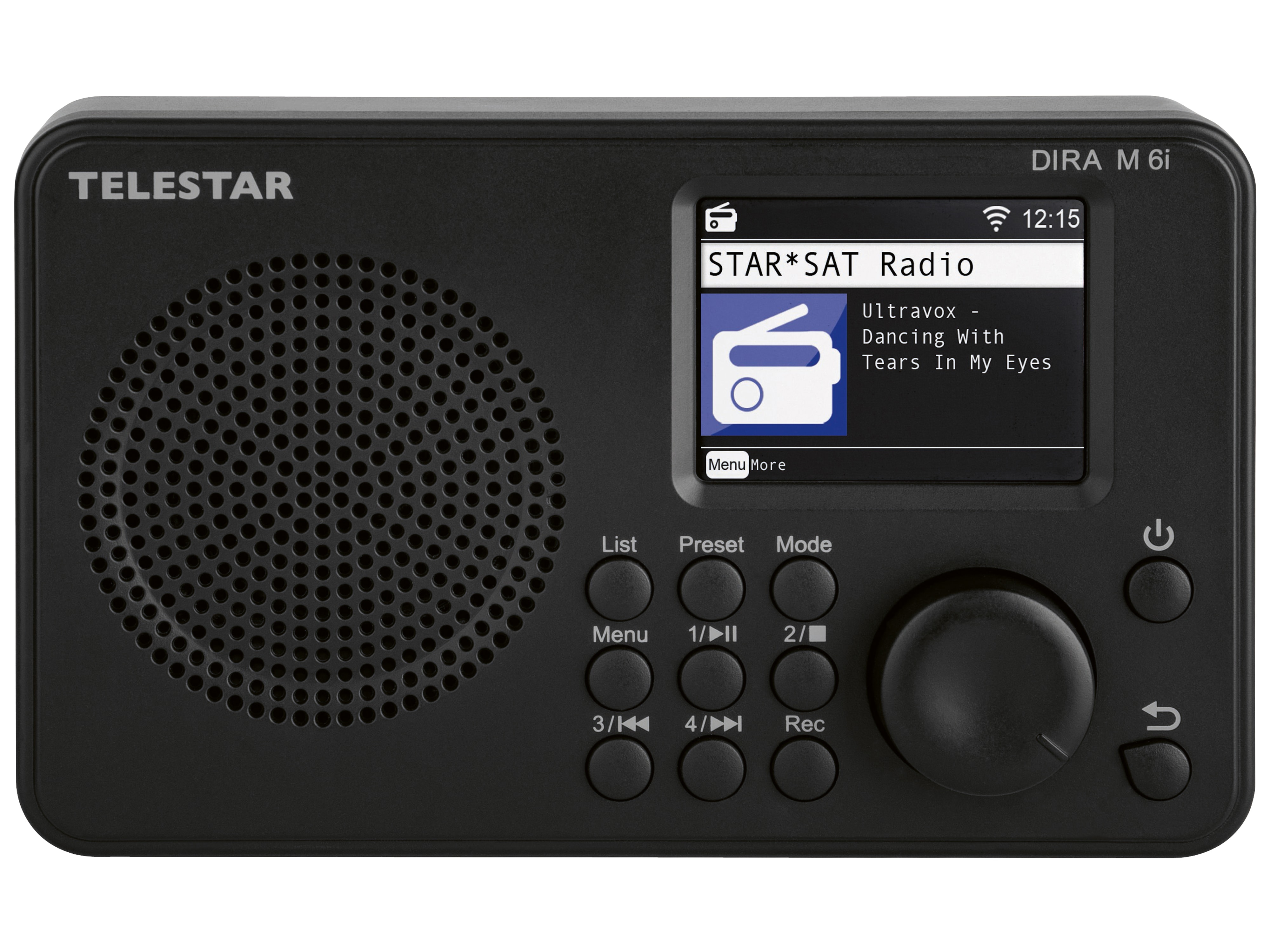 TELESTAR Internetradio DIRA M6i, DAB+/UKW, Bluetooth, schwarz