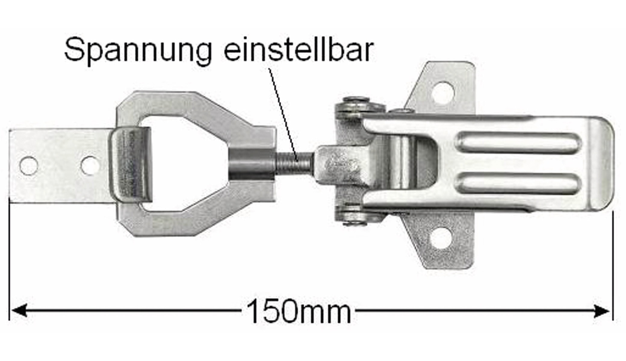 Spannverschluss, einstellbar Spannverschluss, einstellbar