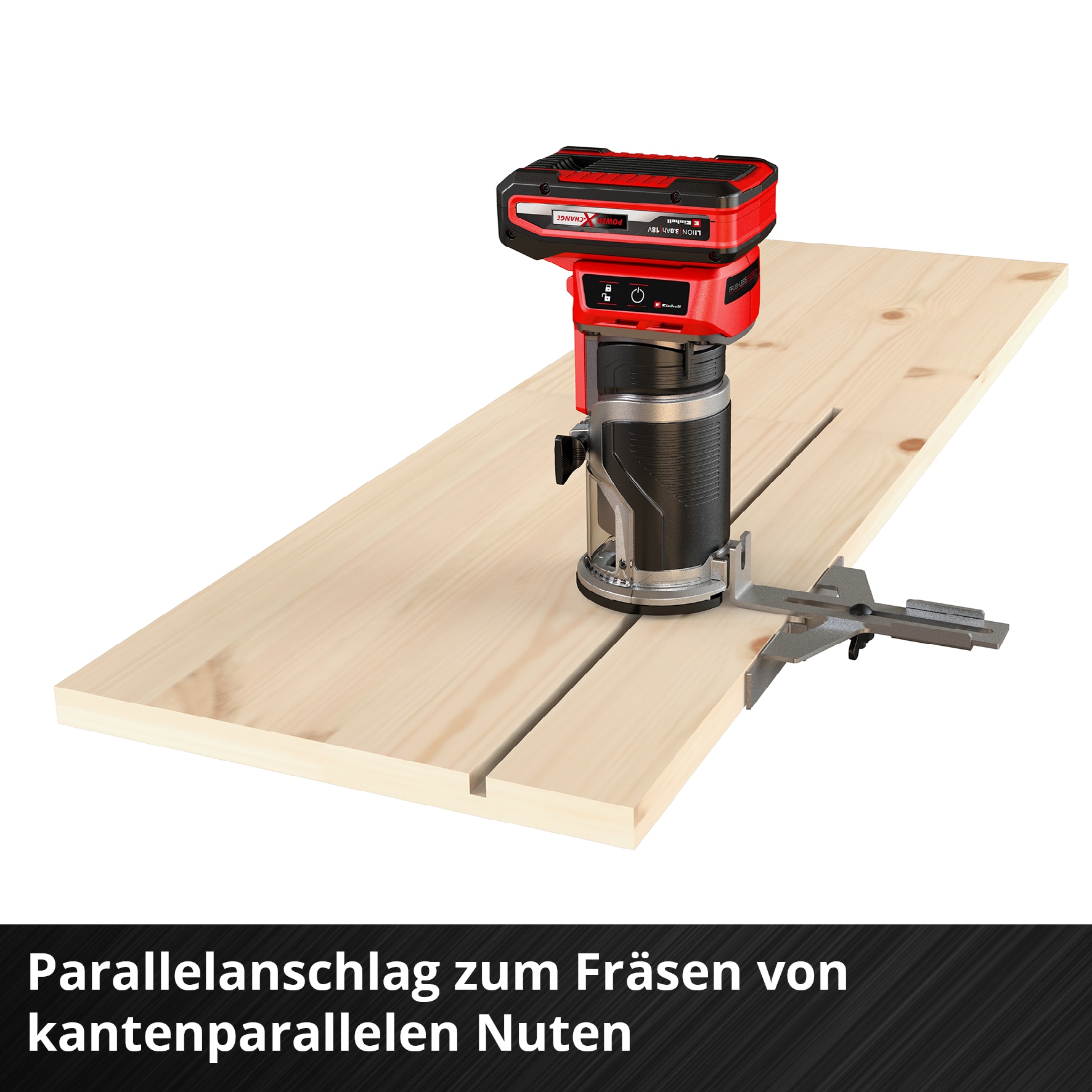 EINHELL PROFESSIONAL Akku-Kantenfräse TP-ET 18 Li BL, Solo EINHELL Akku-Kantenfräse TP-ET 18 Li BL, Solo