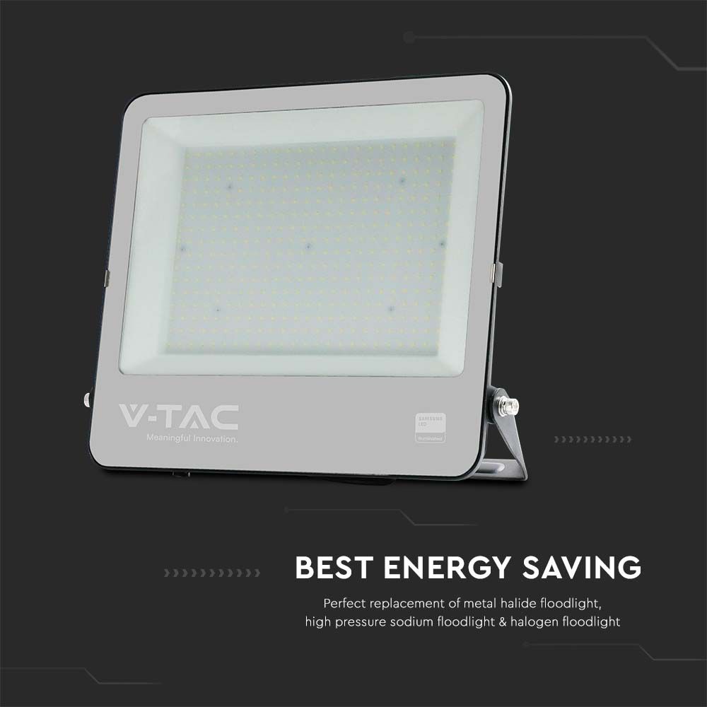 V-TAC LED-Fluter, VT-44003, 300 W, 4000 K, IP65 V-TAC LED-Fluter, VT-44003, 300 W, 4000 K, IP65