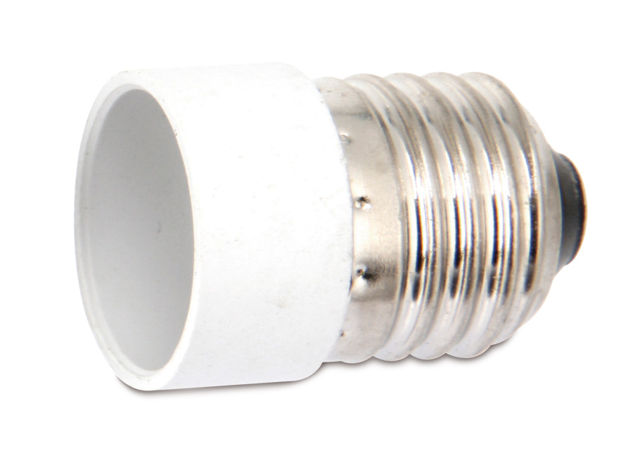 Fassungsadapter, E27 zu E14