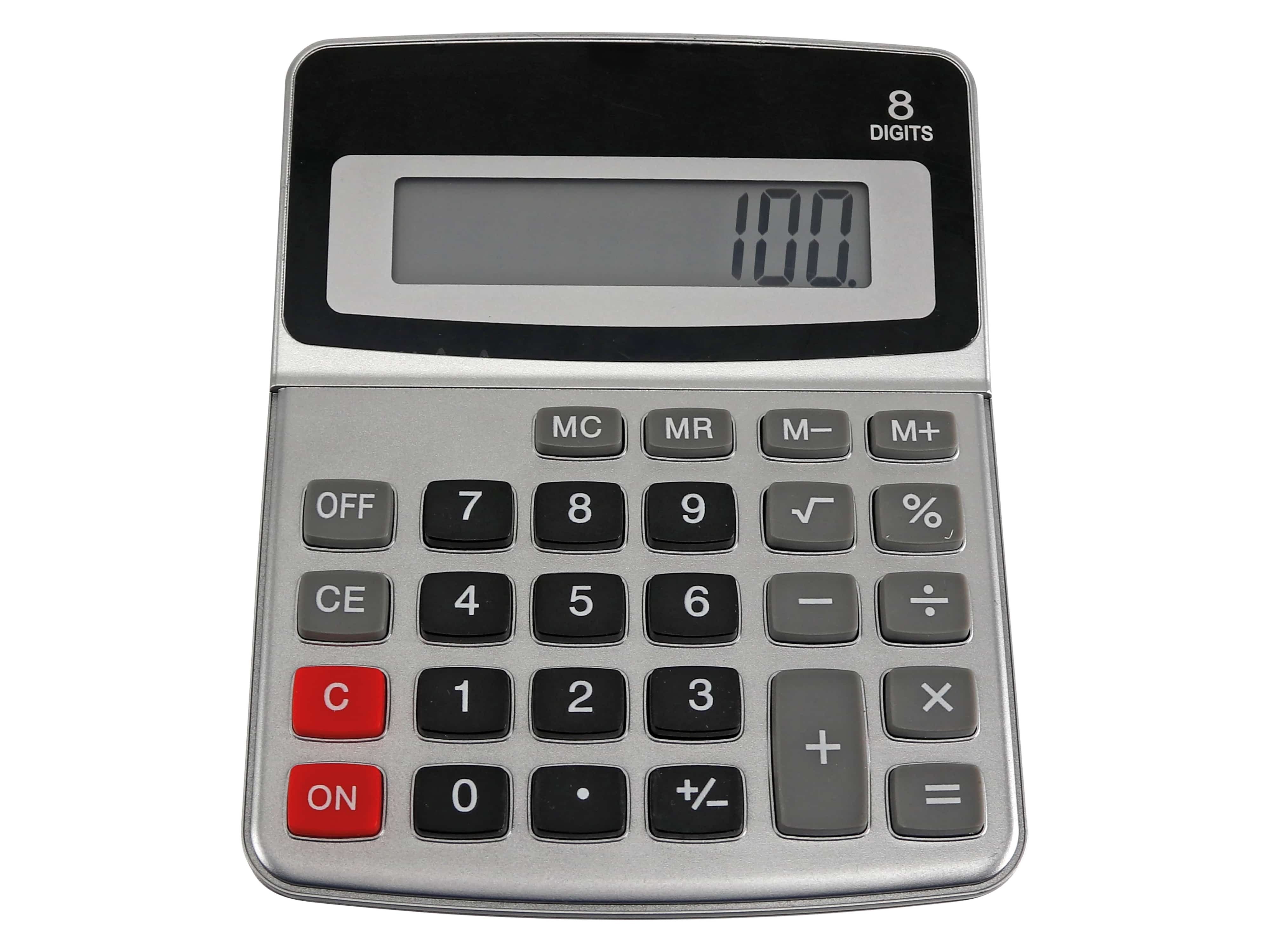 Tischrechner, 10,2x13,5x3 cm Tischrechner, 10,2x13,5x3 cm