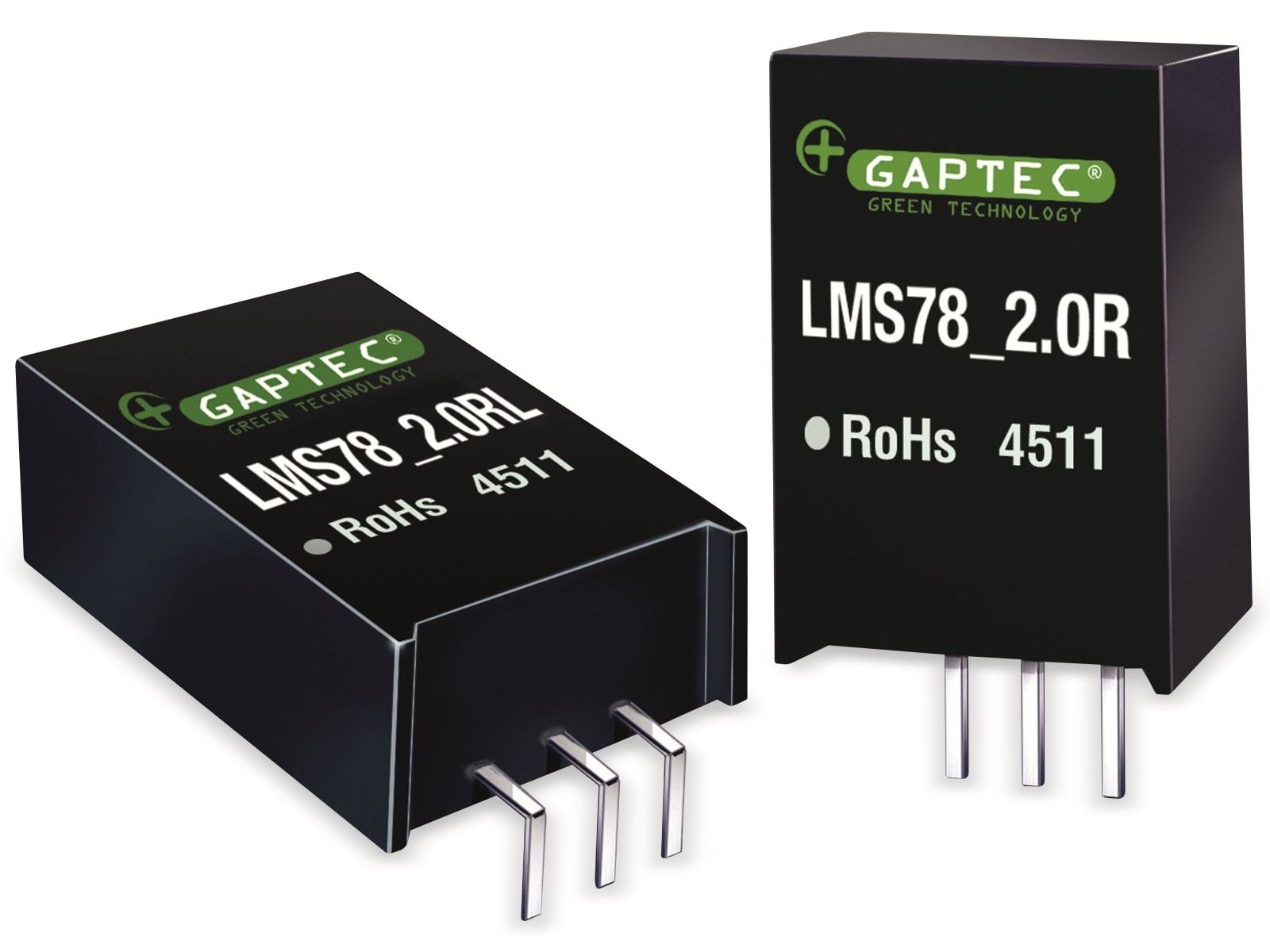 GAPTEC DC-DC-Wandler, Electronic, SIP3, 8-36Vin, 5Vout, 2000mA, 11,5x9x17,5mm GAPTEC DC-DC-Wandler, Electronic, SIP3, 8-36Vin, 5Vout, 2000mA, 11,5x9x17,5mm