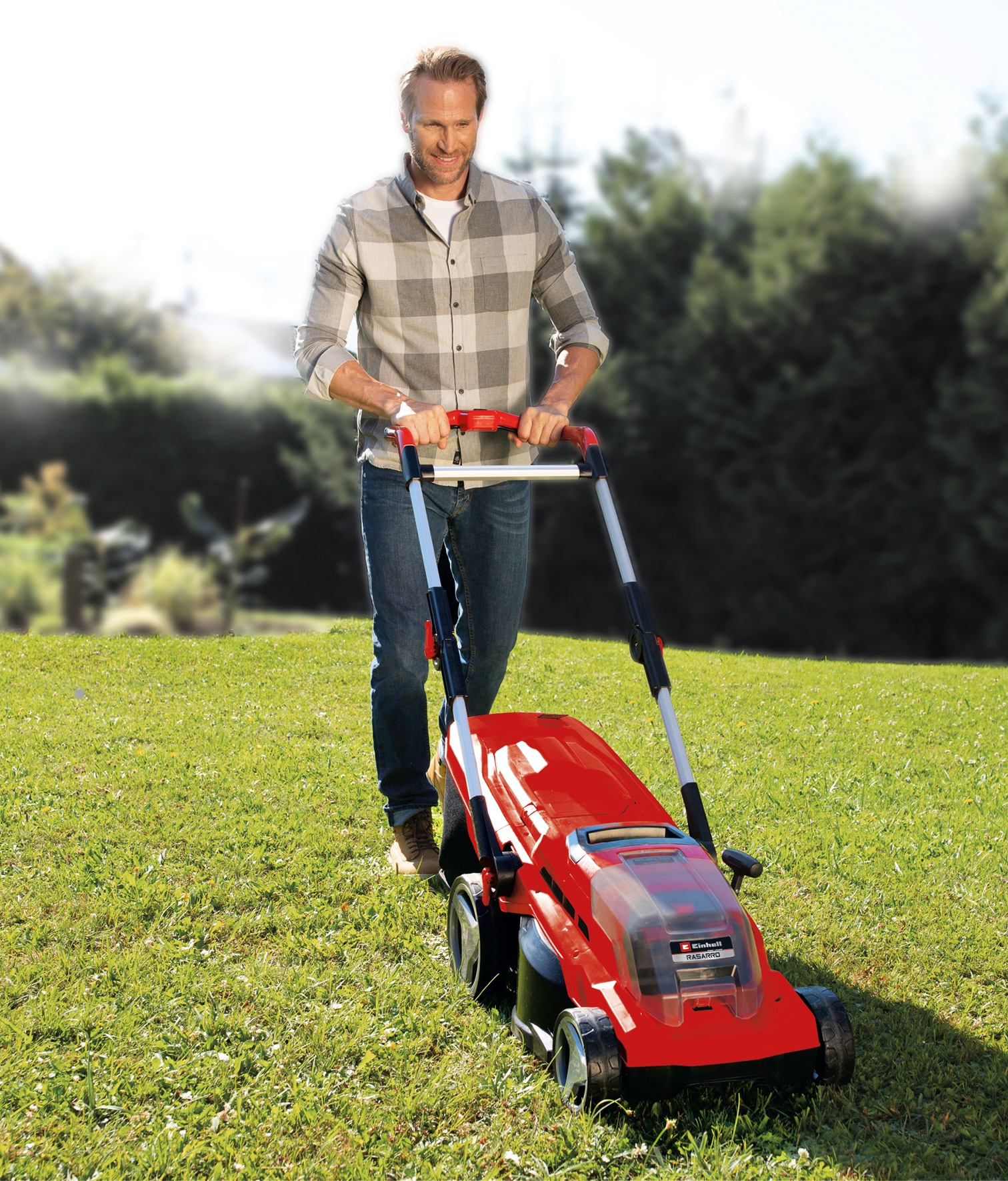 EINHELL Akku-Rasenmäher RASARRO 36/36, 2x3,0Ah Plus Akkus + Ladegeräte EINHELL Akku-Rasenmäher RASARRO 36/36, 2x3,0Ah Plus Akkus + Ladegeräte