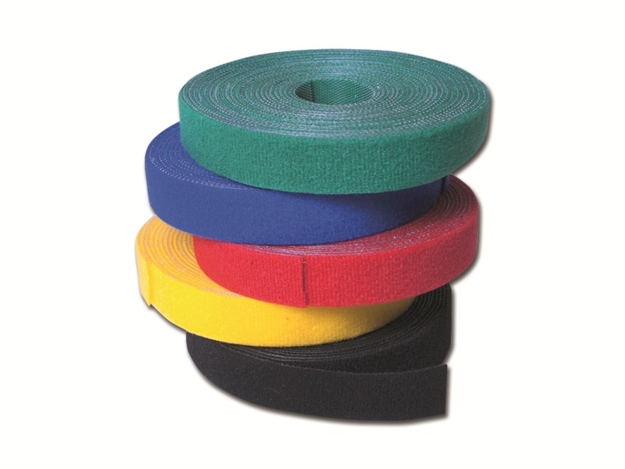 LOGILINK Klett-Kabelbinder KAB0052, 4000x16mm, rot