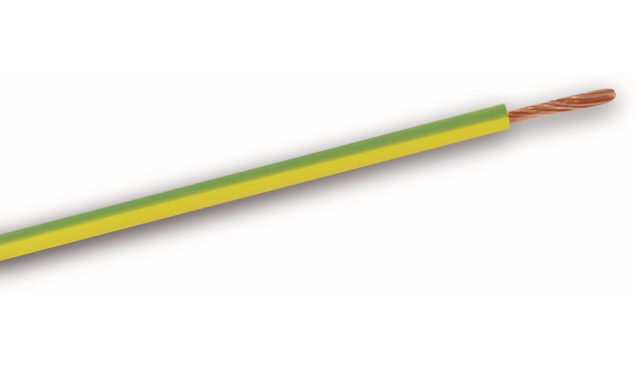 Litze H07V-K 2,5 mm², 25 m, grün/gelb