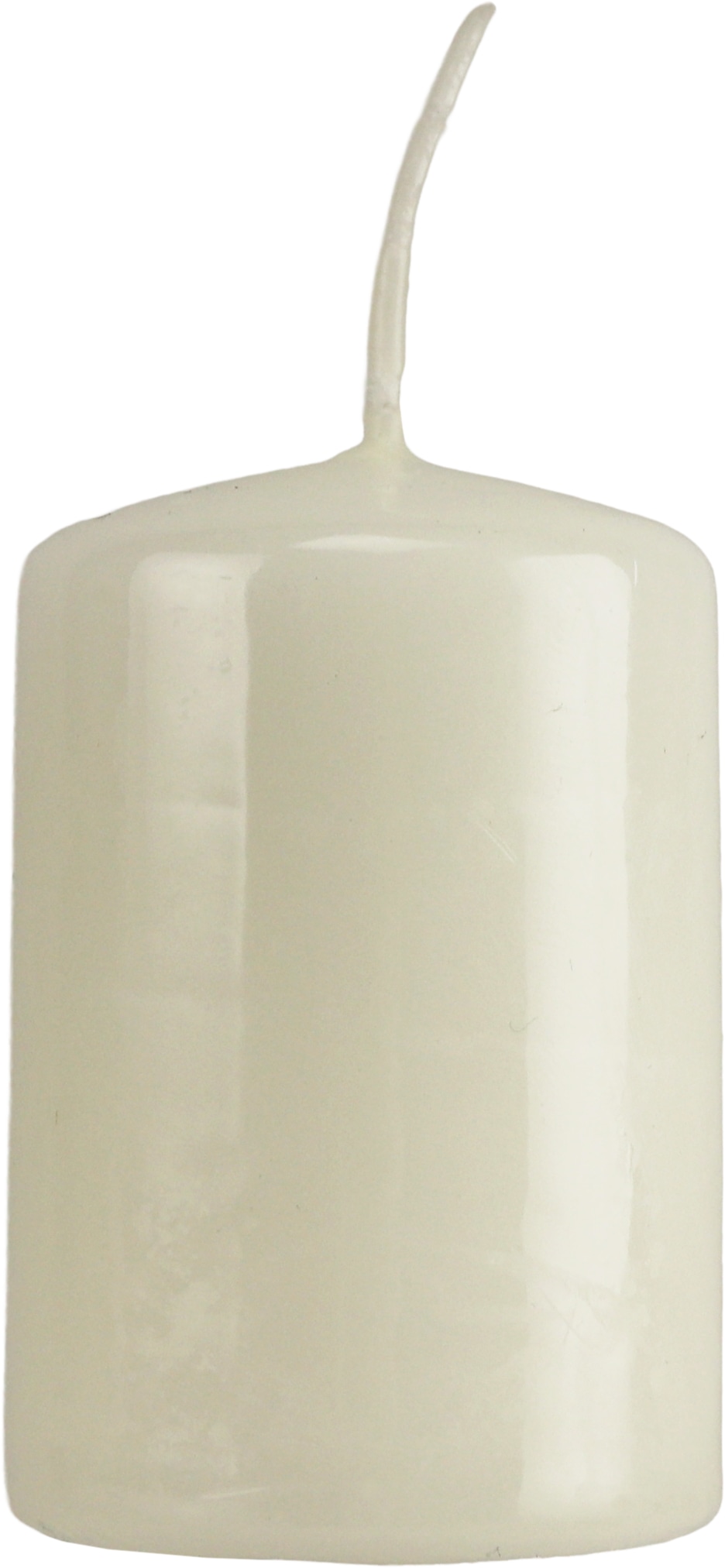 WIEDEMANN Stumpenkerze, elfenbein, 60x40 mm WIEDEMANN Stumpenkerze, elfenbein, 60x40 mm