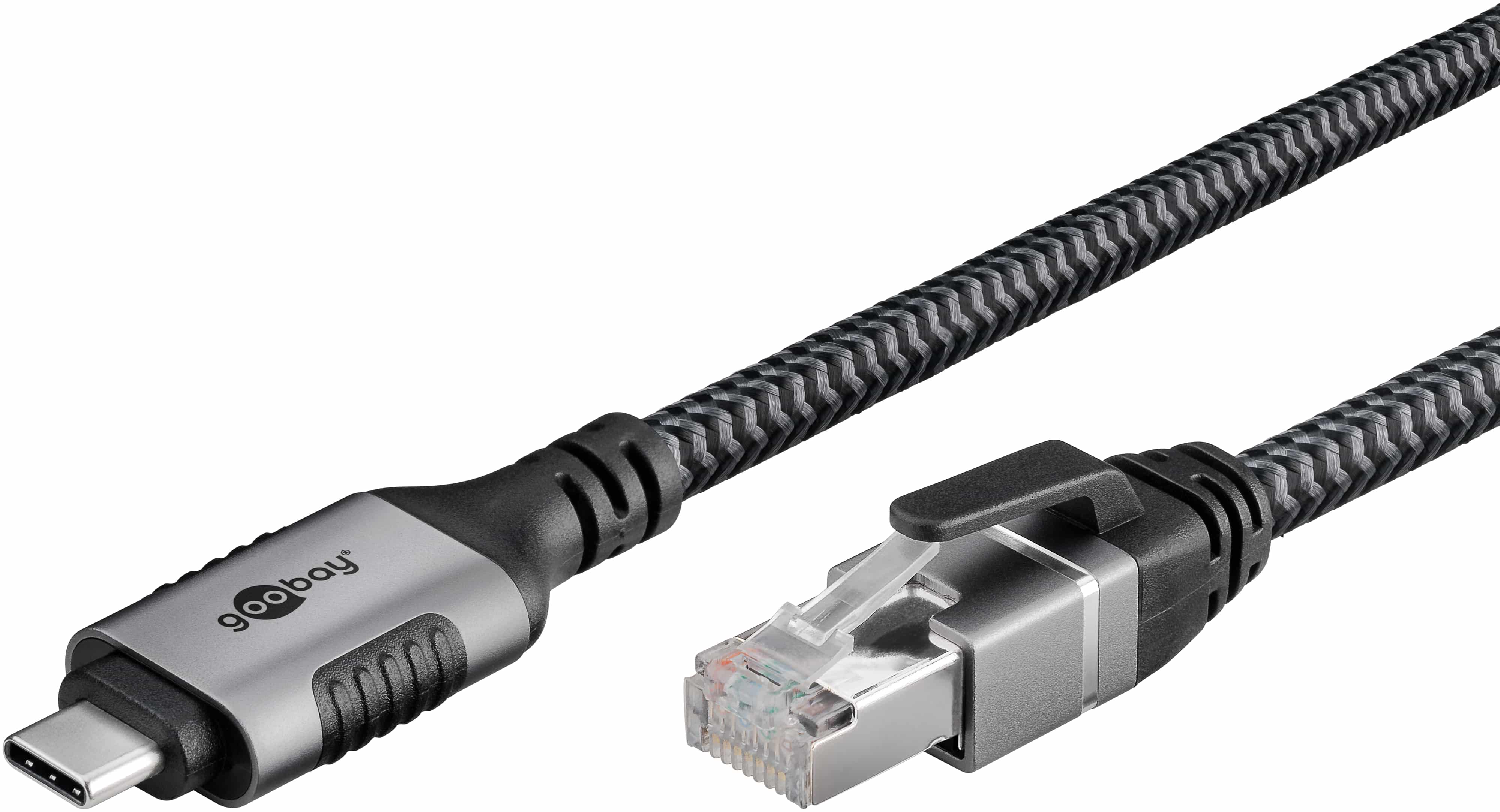 GOOBAY Ethernet-Kabel CAT6 USB-AC 3.1 auf RJ45 5m GOOBAY Ethernet-Kabel CAT6 USB-AC 3.1 auf RJ45 5m
