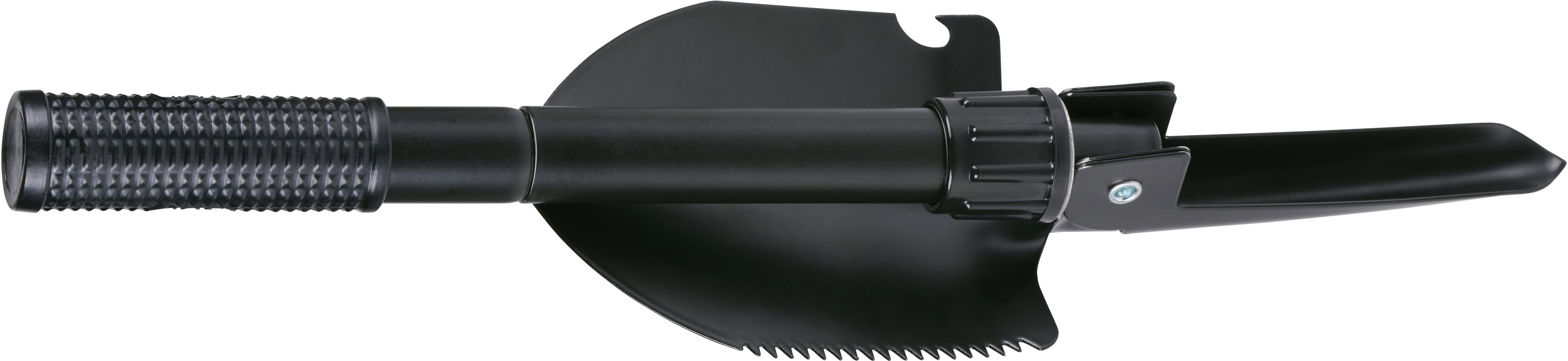 Klappspaten, 280 mm, schwarz