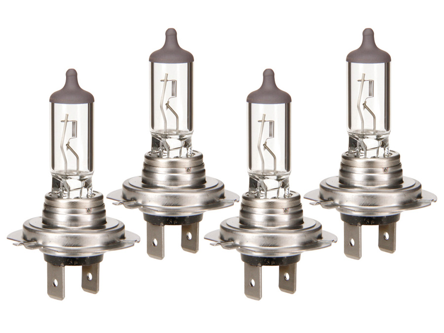 OSRAM Halogen-Autolampe 64210-01B, H7, 12 V, 55 W, 4 Stück