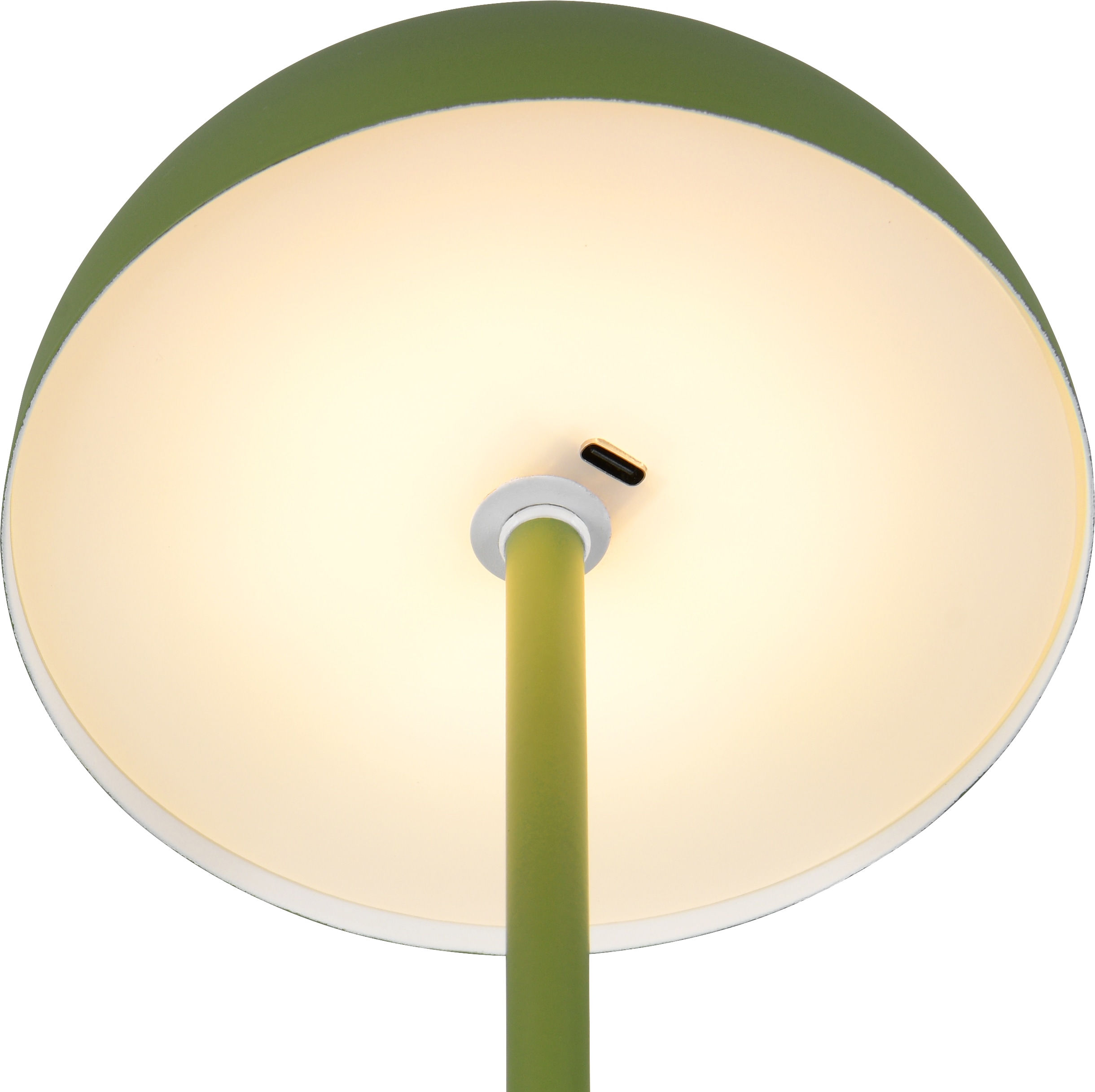 REALITY LED-Akku-Tischleuchte MUNOZ, R54891115, 1,3W, 120lm, 3000K, grün