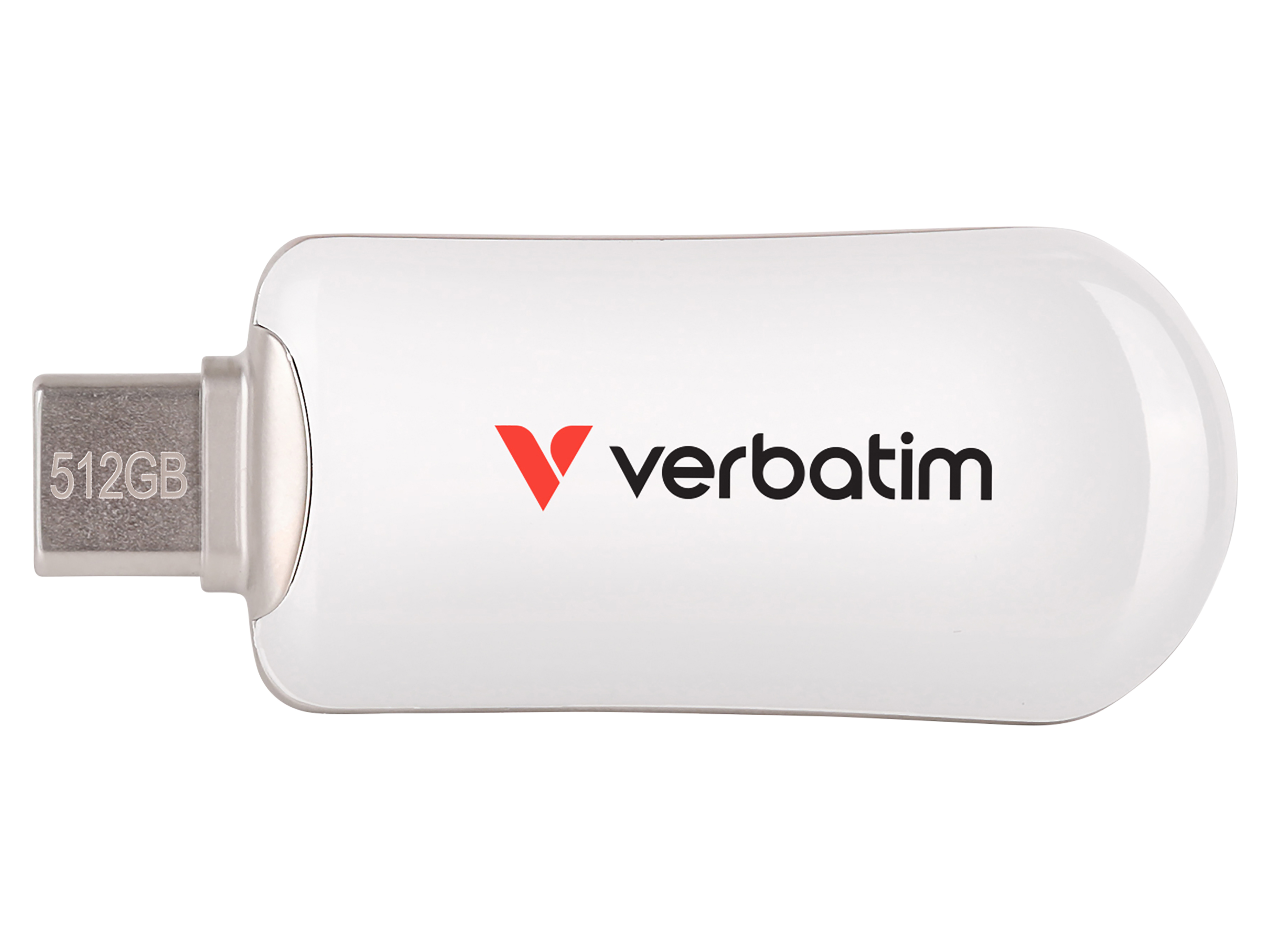 VERBATIM USB-C Stick Plectra 30231 USB 3.2 512GB weiß VERBATIM USB-C Stick Plectra 30231 USB 3.2 512GB weiß