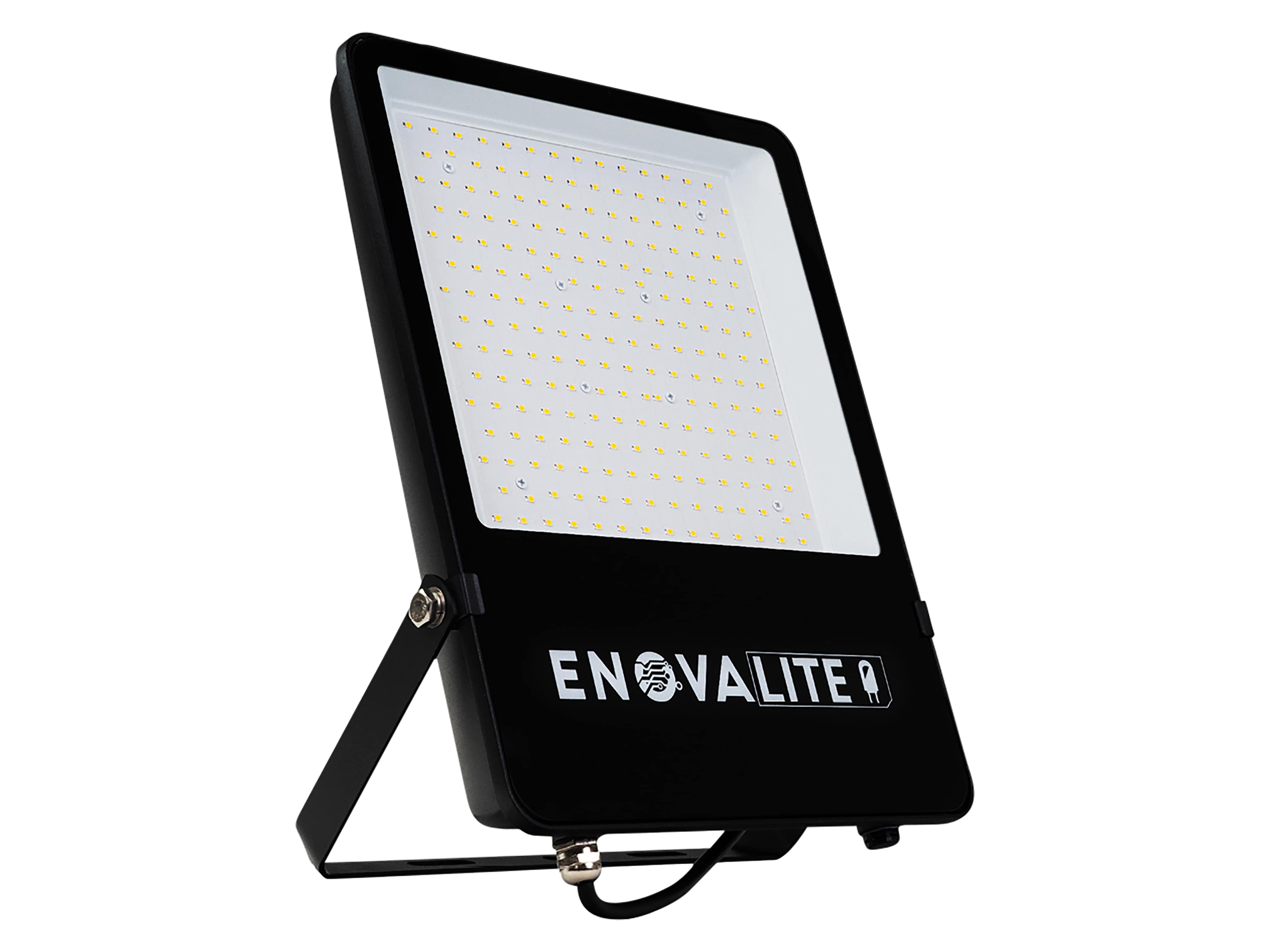 ENOVALITE LED-Fluter, EEK: E, 100W, 13000lm, 4000K, schwarz