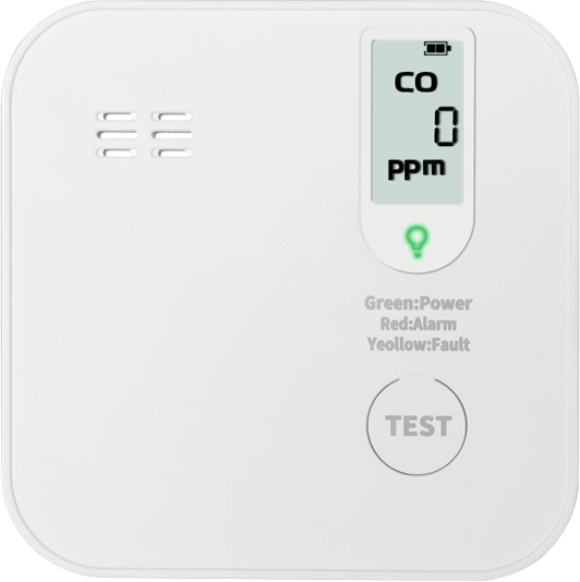 LOGILINK Kohlenmonoxid-Melder SC0123, weiß