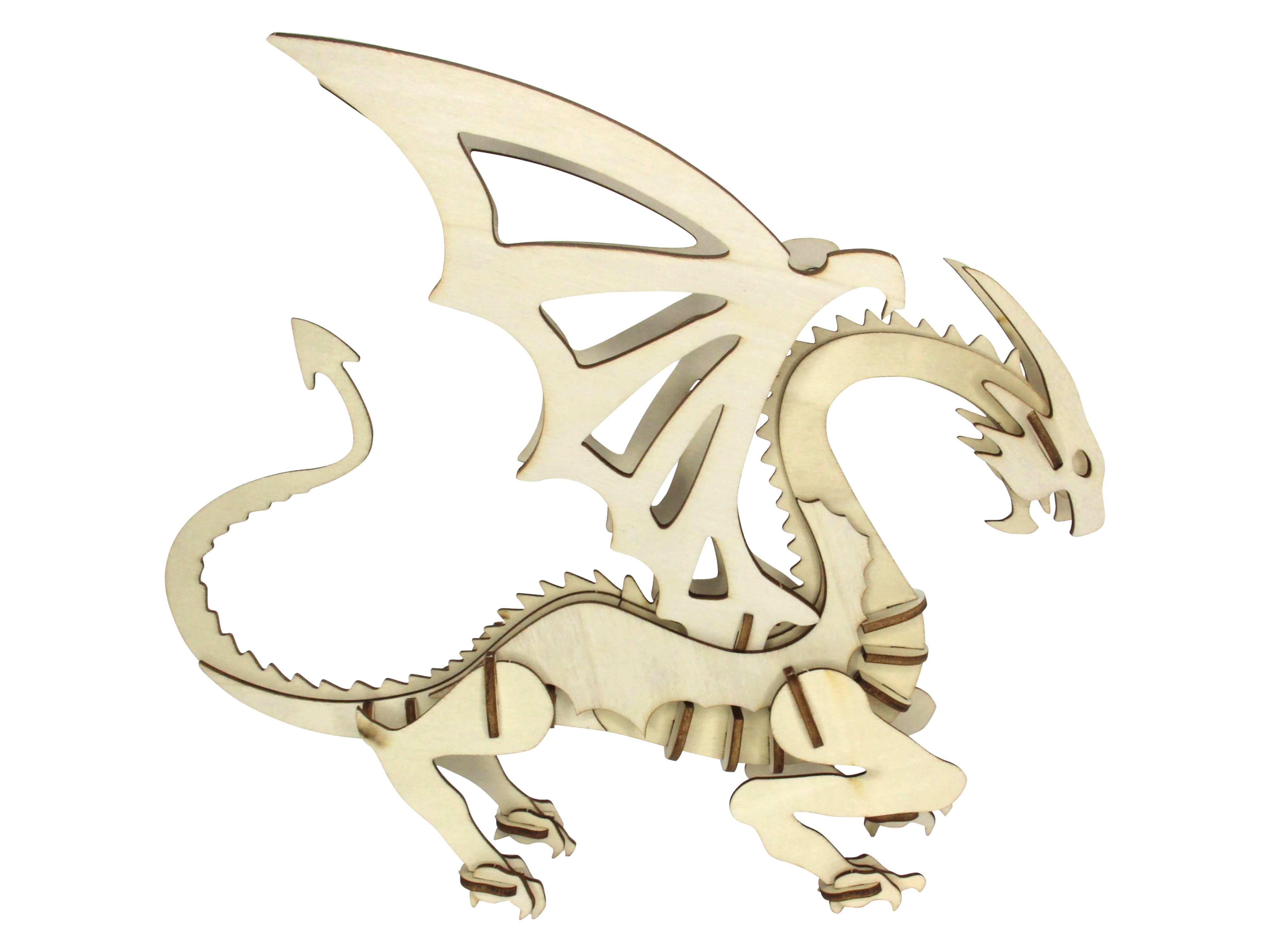 SOL-EXPERT 3D Holz Puzzle Drache