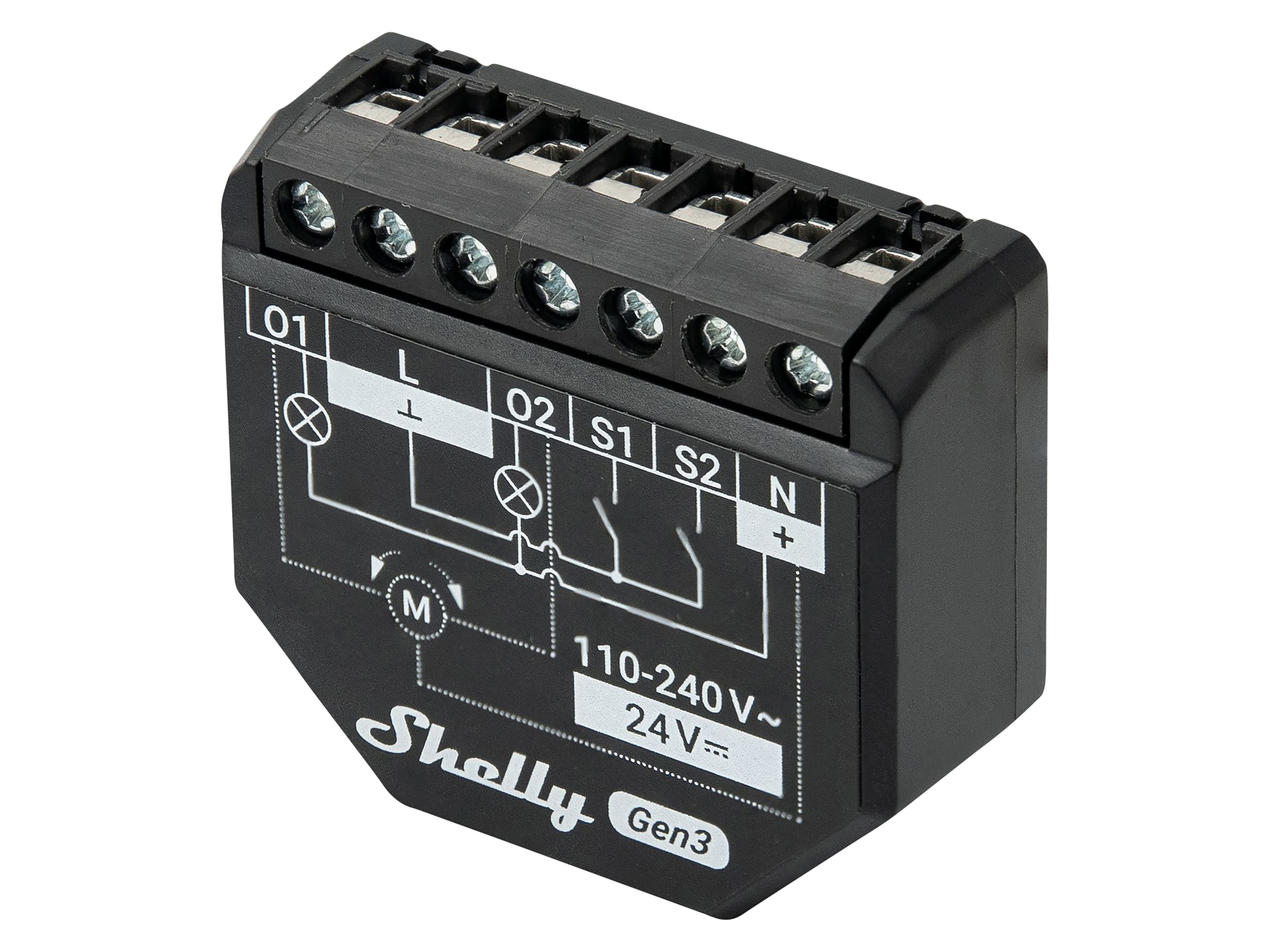 SHELLY WLAN-Schaltaktor 2PM Gen3, 2 Kanal, Bluetooth, 4 Stück SHELLY WLAN-Schaltaktor 2PM Gen3, 2 Kanal, Bluetooth, 4 Stück
