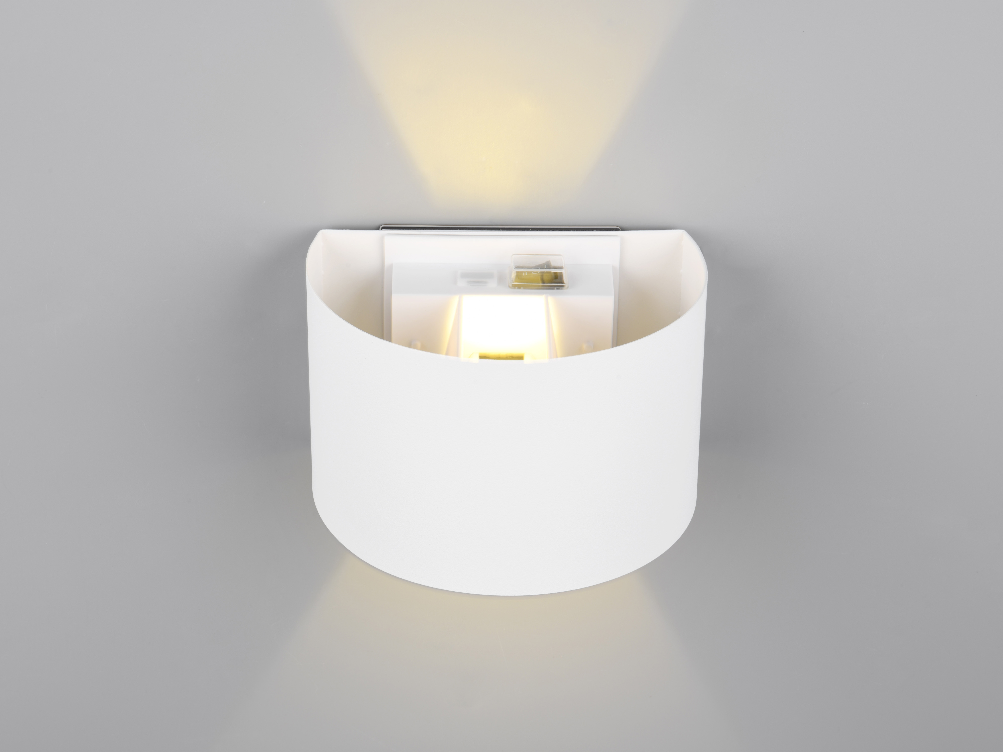 REALITY LED-Akku-Wandleuchte Talent R27769131 weiß, IP 44, 2 x 0,5 W, 100 lm, 3000 K REALITY LED-Akku-Wandleuchte Talent R27769131 weiß, IP 44, 2 x 0,5 W, 100 lm, 3000 K,