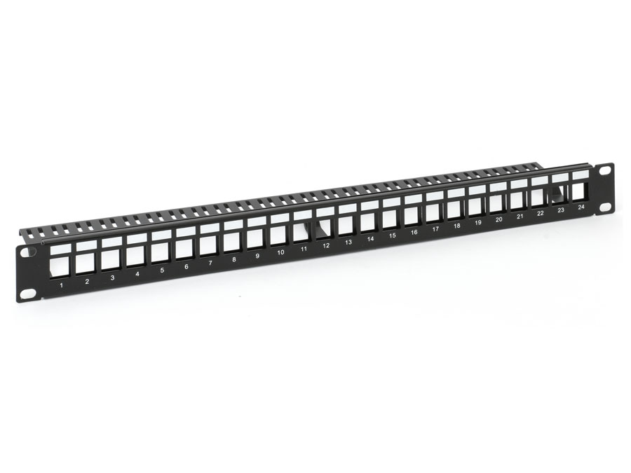 RED4POWER Patchpanel KPP-19-24-E, 19", 24-port