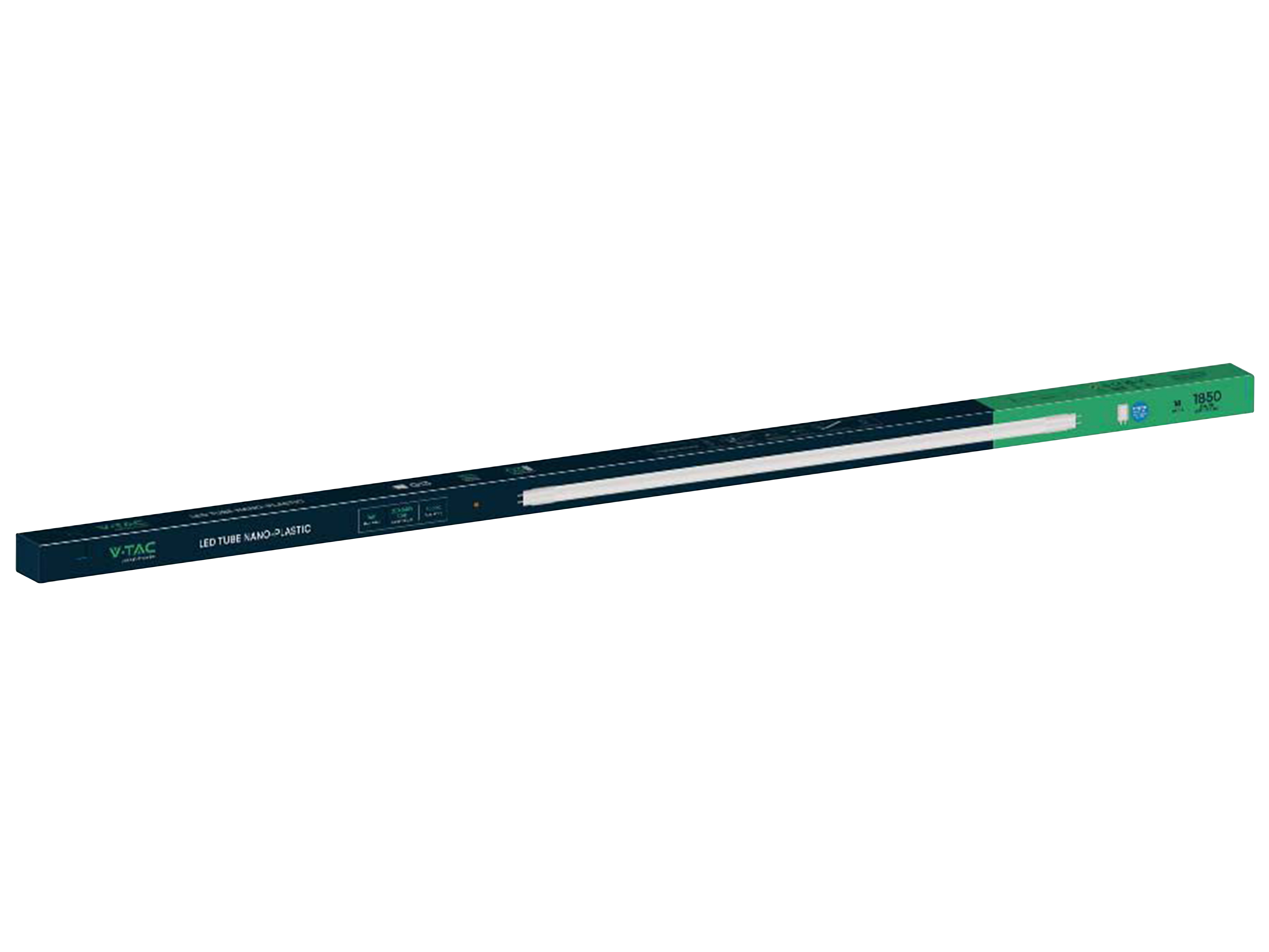 V-TAC LED-Röhre VT-1277, 18W, 3000K 120cm, G13, 1600 lm