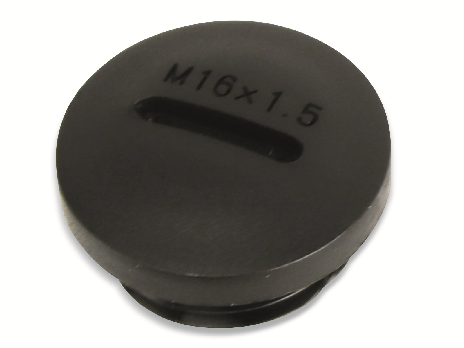 KSS Verschlussschraube, metrisch, M16, schwarz