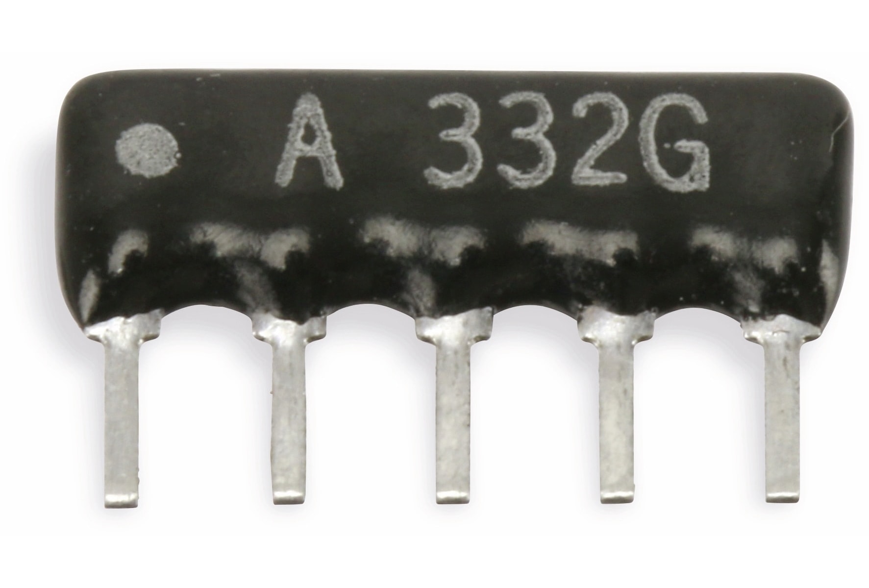 Widerstands-Netzwerk, 5P/4R, SIP, 100 kΩ , 2%