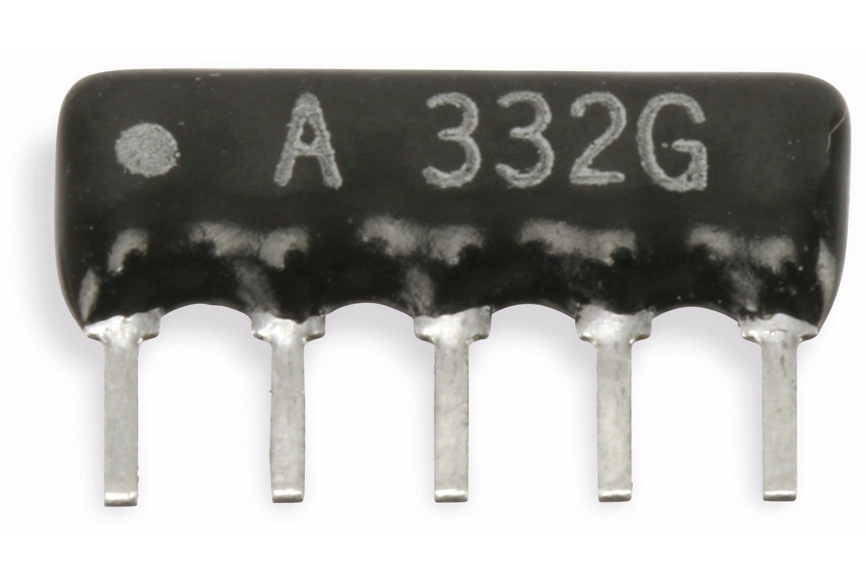 Widerstands-Netzwerk, 5P/4R, SIP, 100 kΩ , 2%