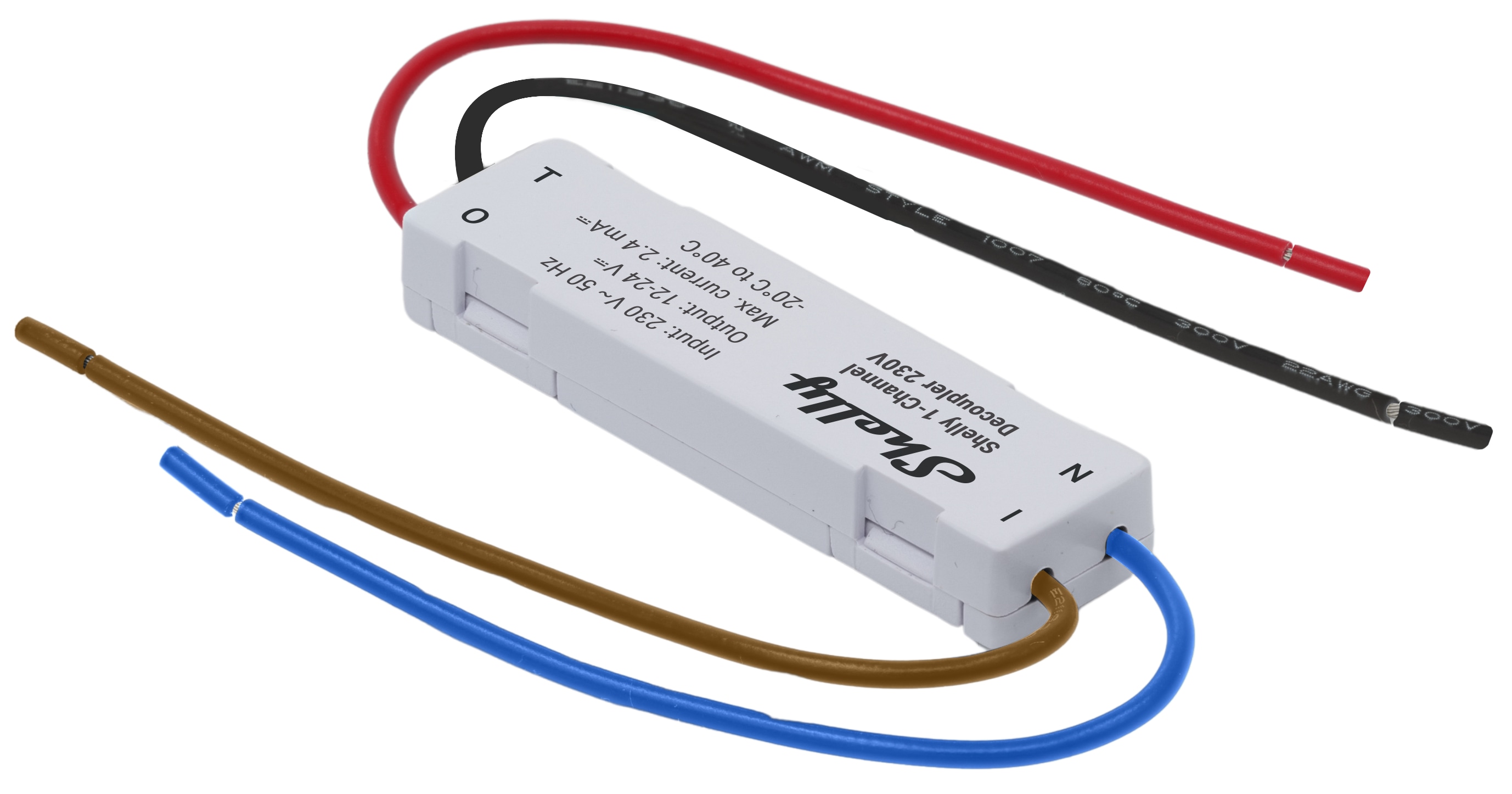 SHELLY POWER 1-Kanal-Entkoppler, 230 V