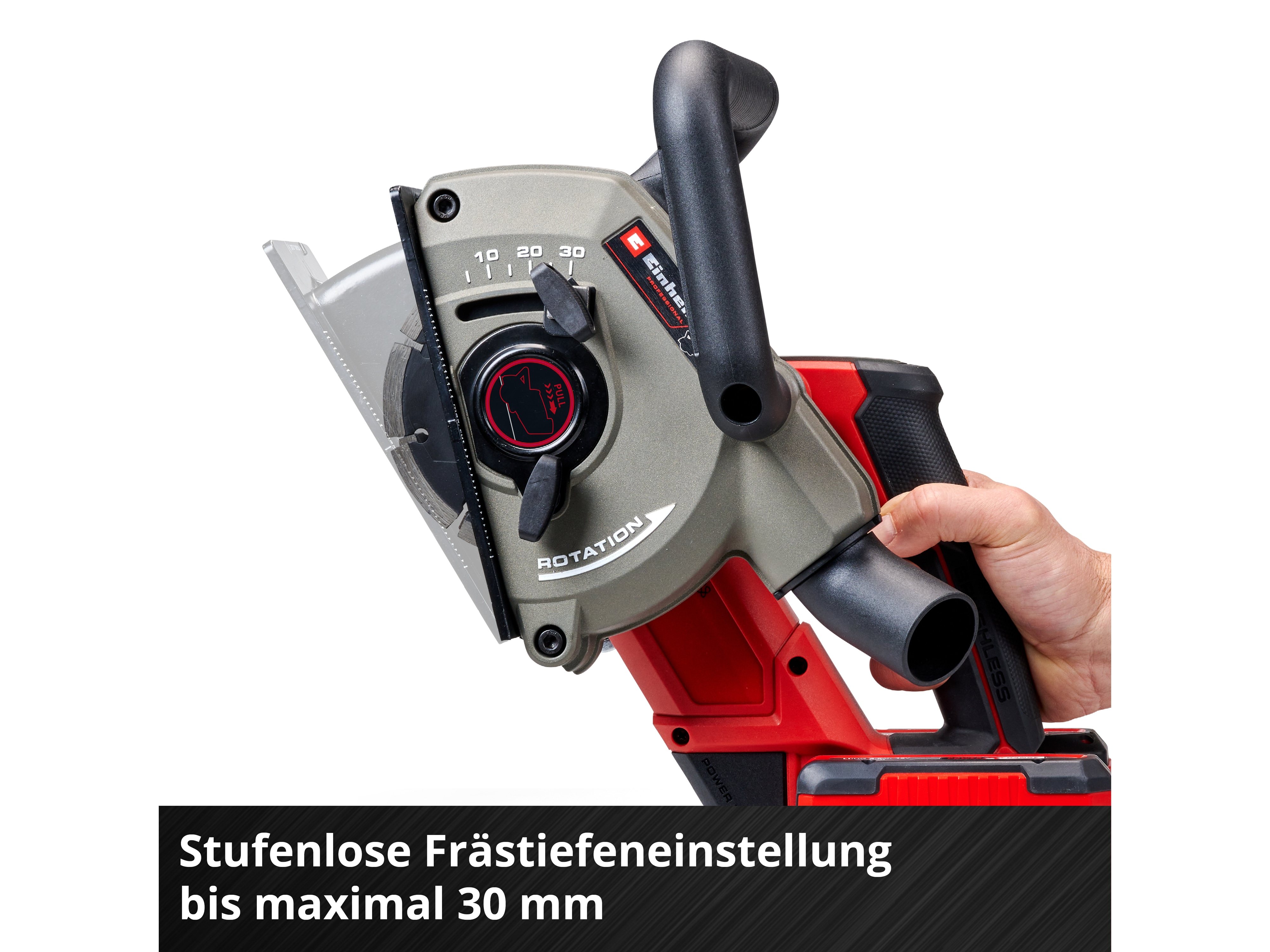 EINHELL PROFESSIONAL Akku-Mauernutfräse TP-MA 36/30 Li BL, Solo