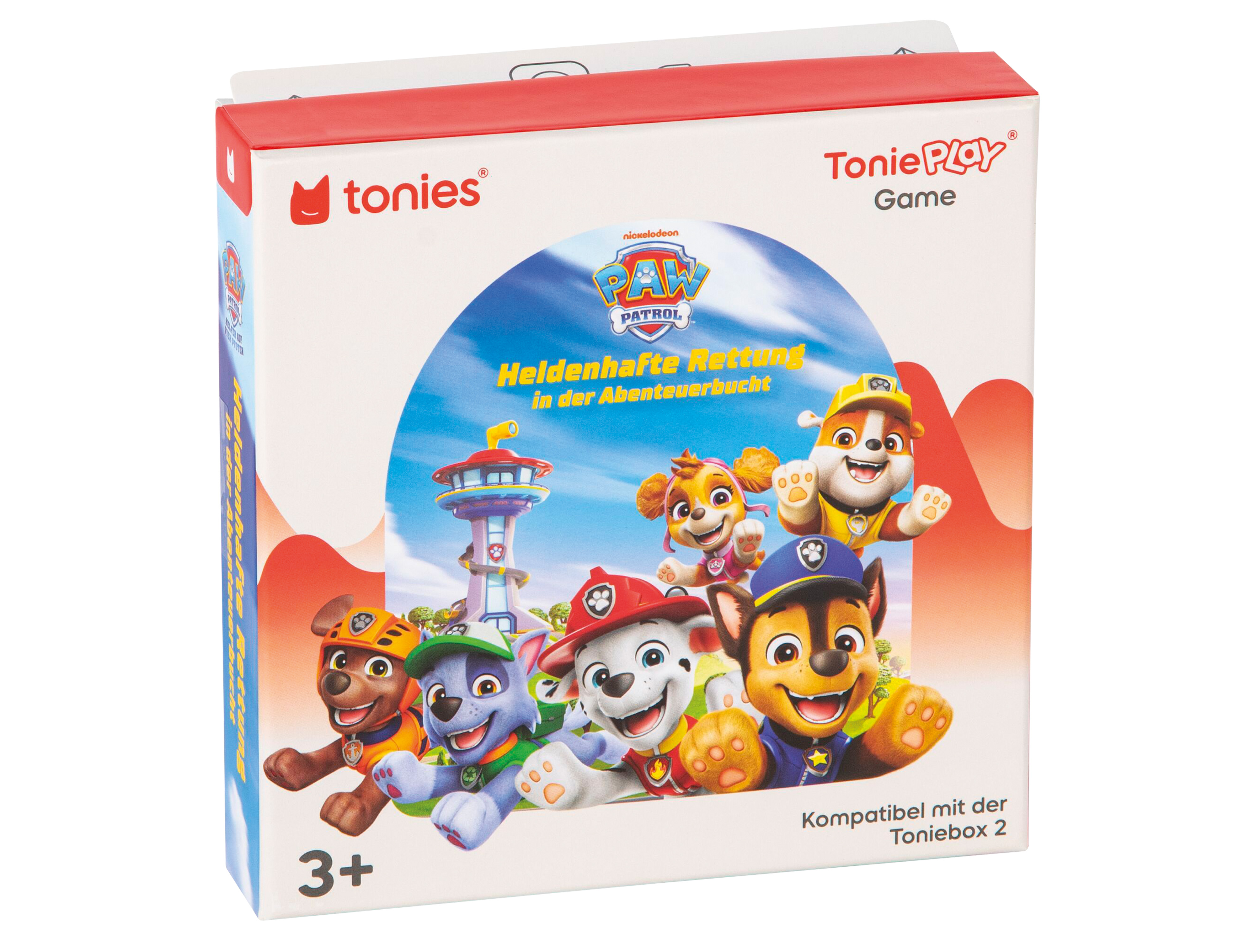 TONIES Toniebox 2 Starter-Set, Rot, ab 1 Jahr, Bluetooth