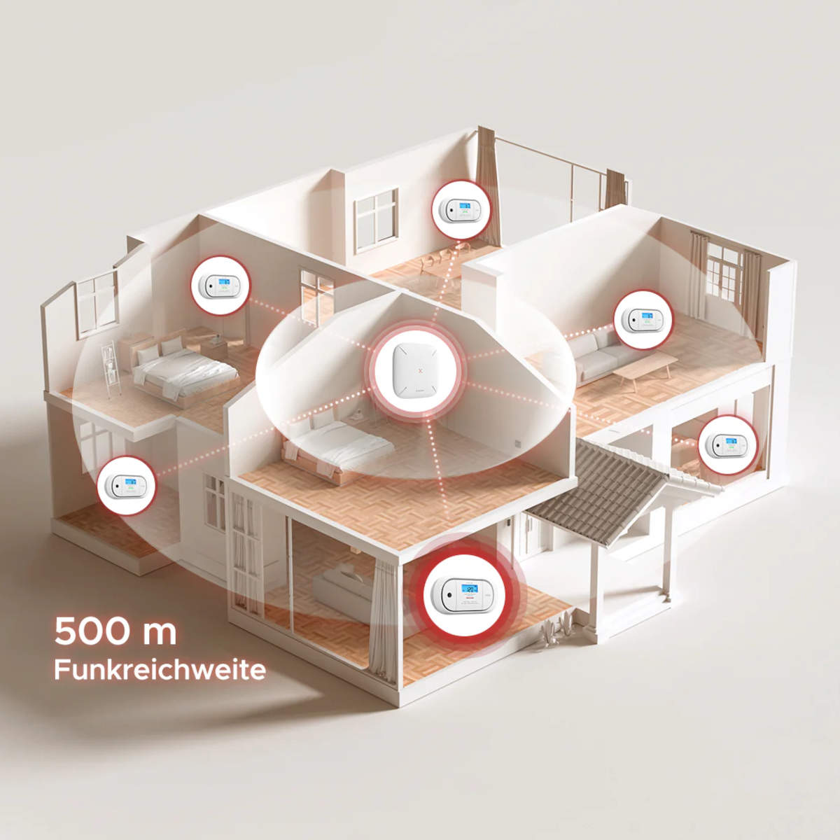X-SENSE RF-Funk-CO-Melder XC01-M