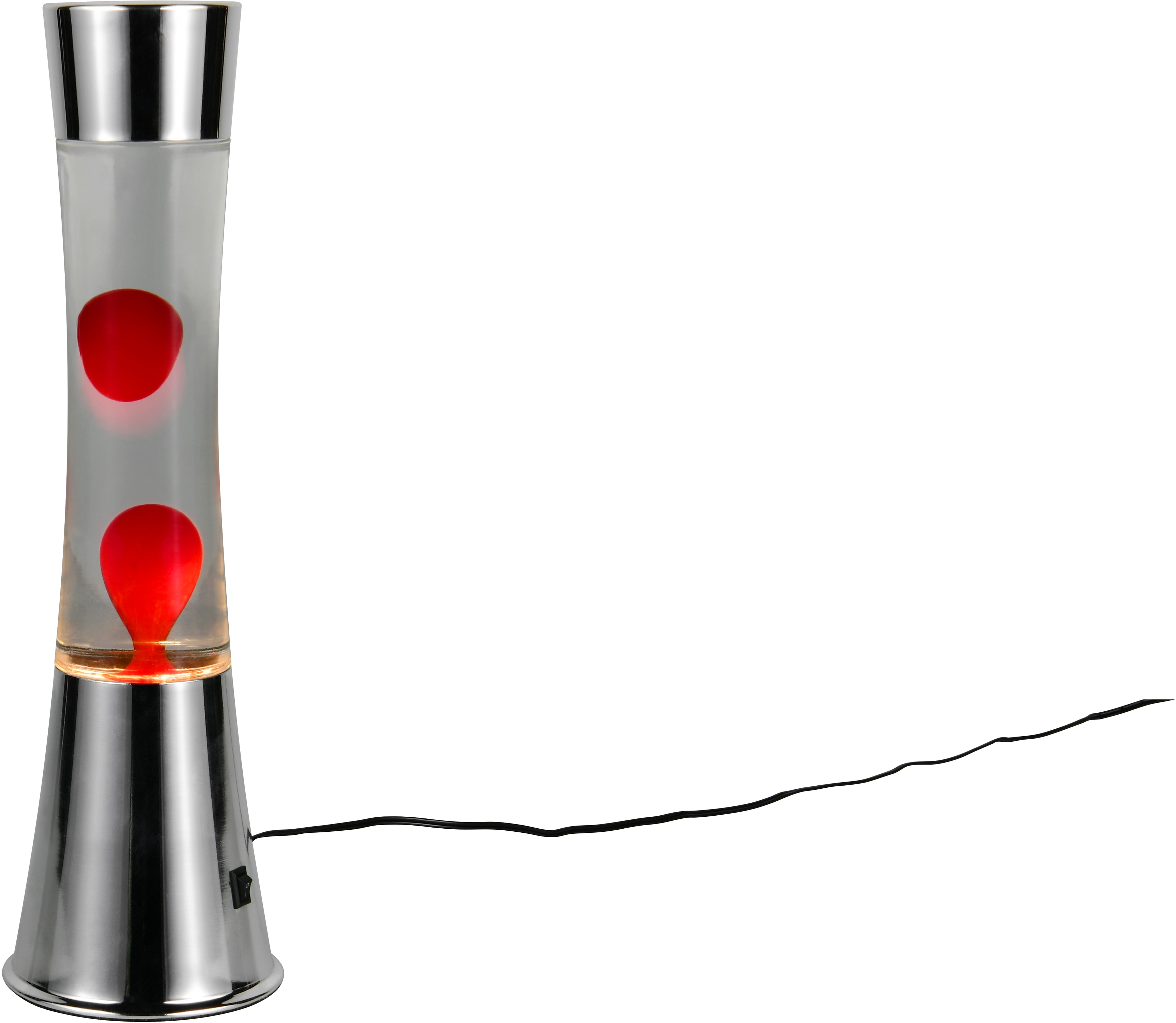 REALITY LED-Lava-Tischleuchte Etna, R50559110, 28W, 260lm, 3000K, silber