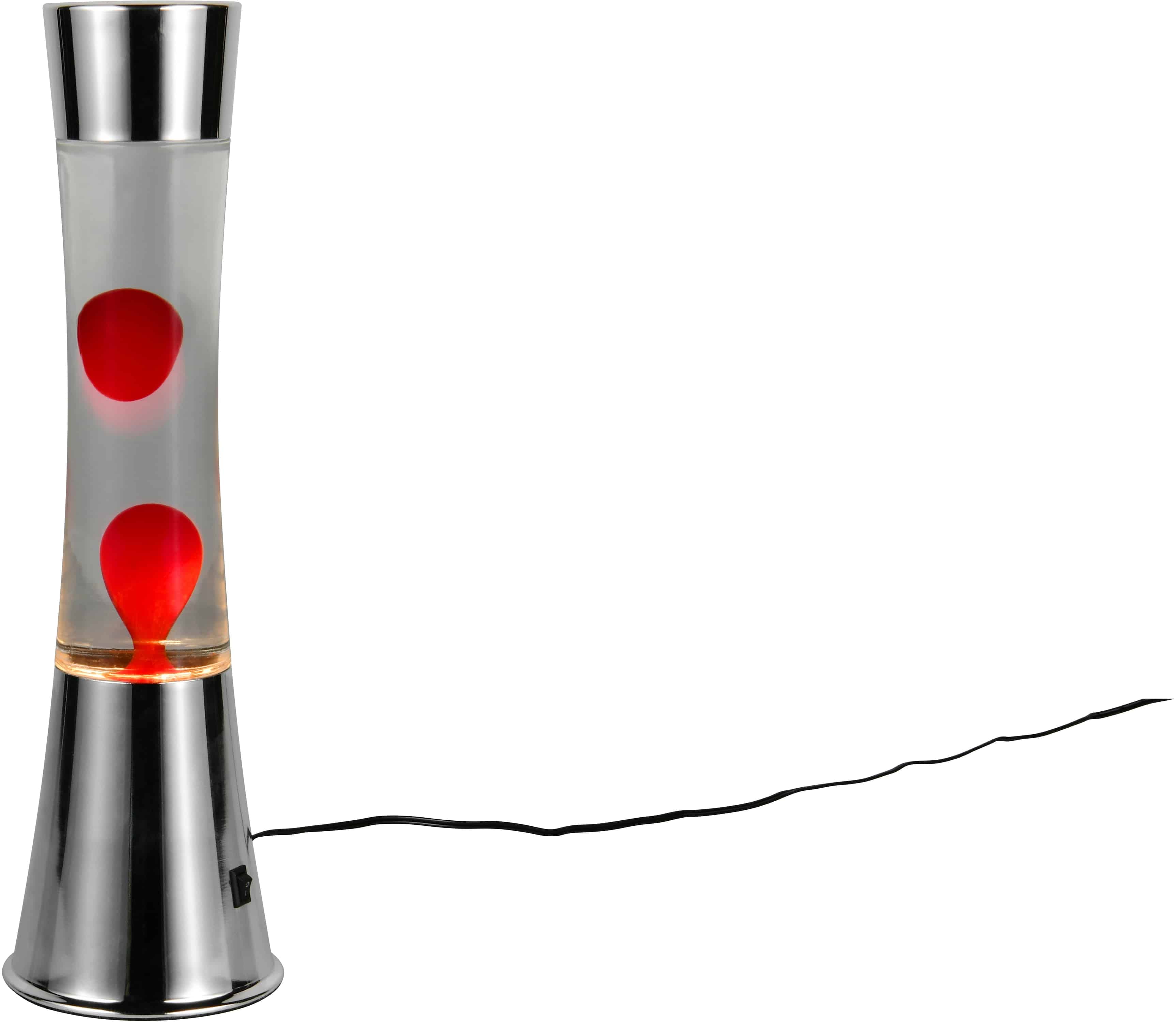 REALITY LED-Lava-Tischleuchte Etna, R50559110, 28W, 260lm, 3000K, silber